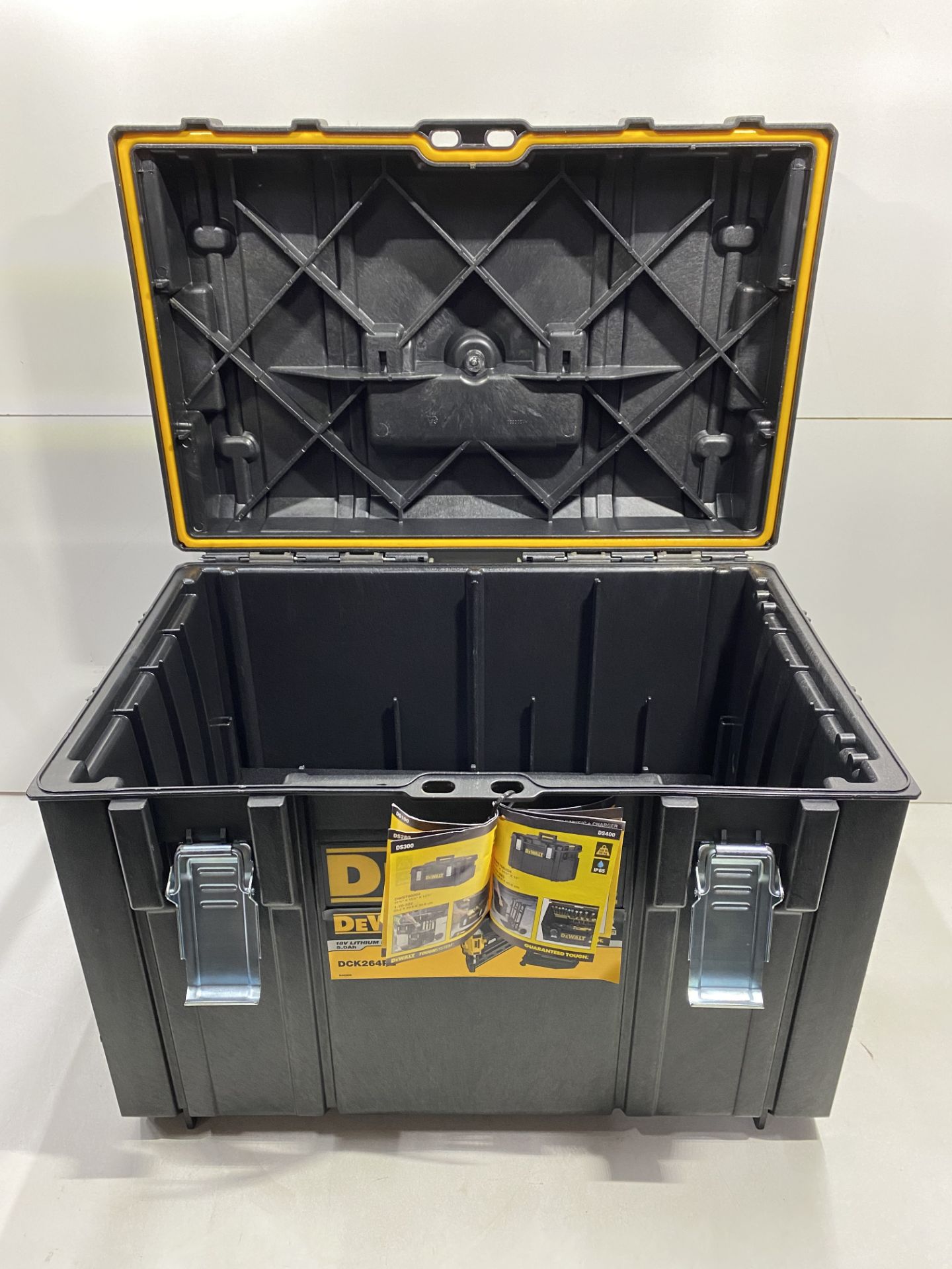 Case For DeWalt DCK264P2 18V XR Brushless Nail Gun Twin Kit T-STACK | **Nail Guns Not Included** - Image 4 of 5