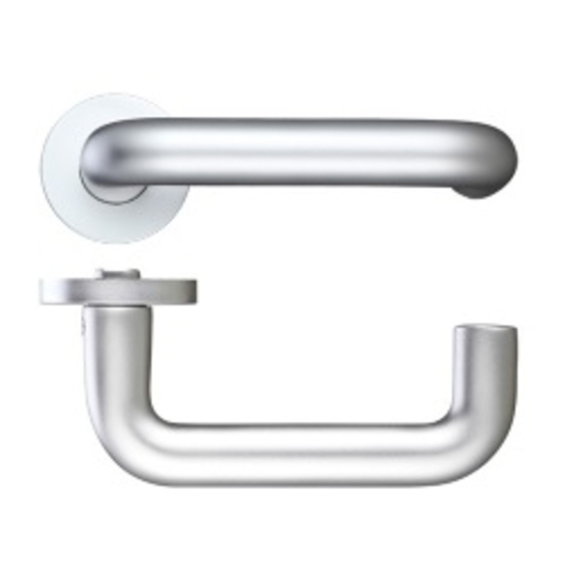 6 x Zoo Hardware Return to Door Lever | ZAA080SA | Total RRP £83.76