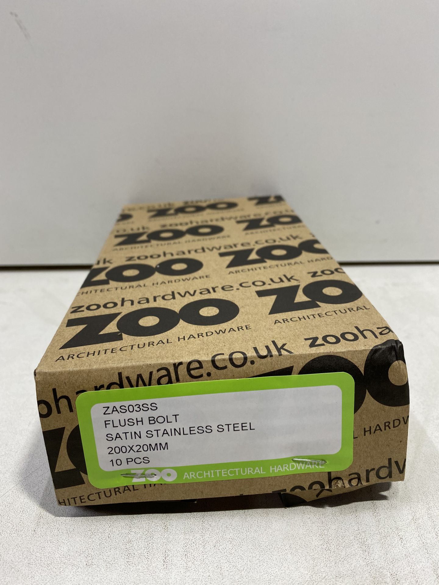 5 x Boxes of Zoo Hardware Lever Action Flush Bolt | ZAS03SS | 10 pcs per box | Total RRP £373 - Image 3 of 3