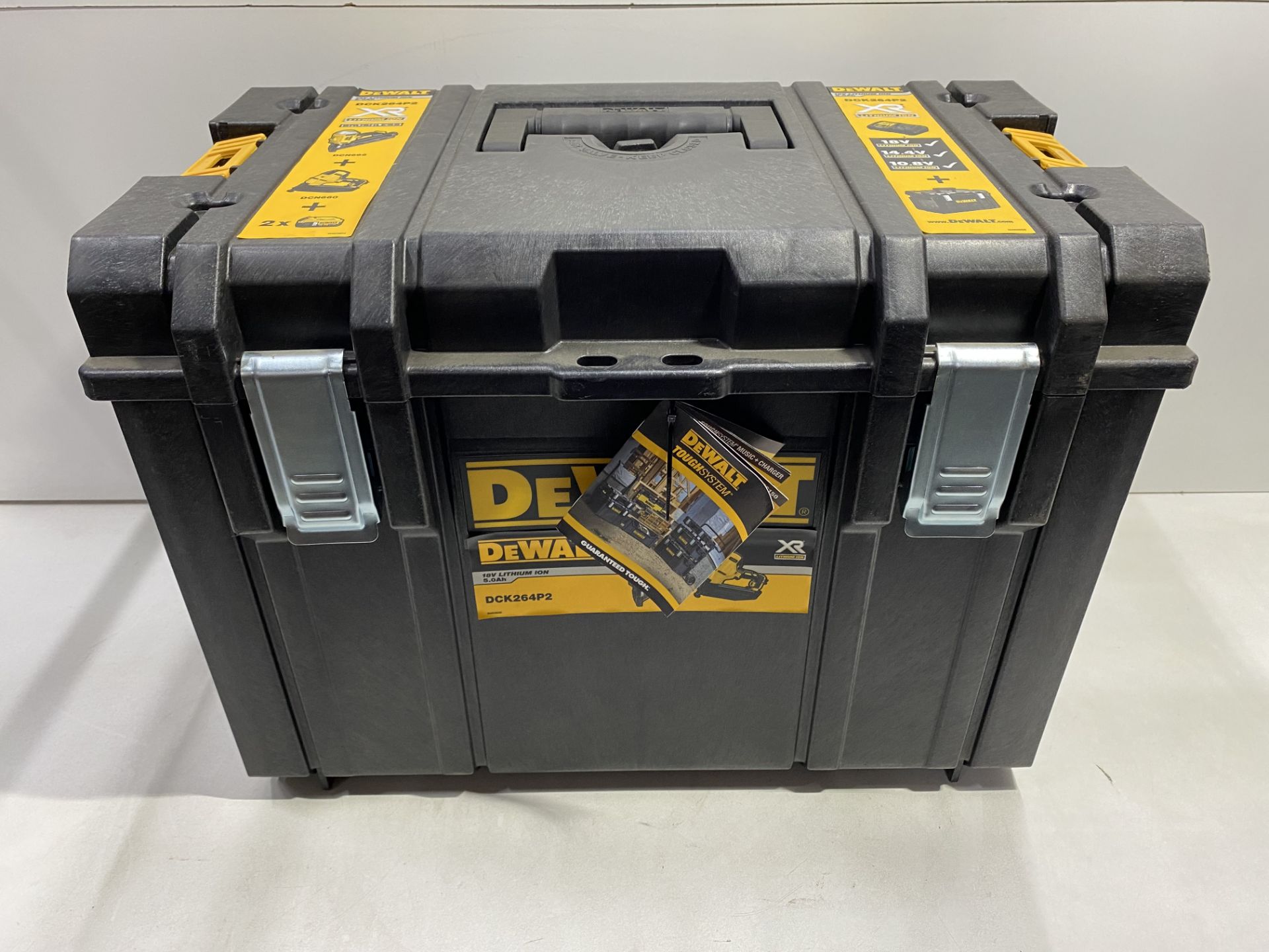 DeWalt Case for DCK264P2 18V XR Brushless Nail Gun Twin Kit T-STACK | Case Only! | Nail Guns Not Inc