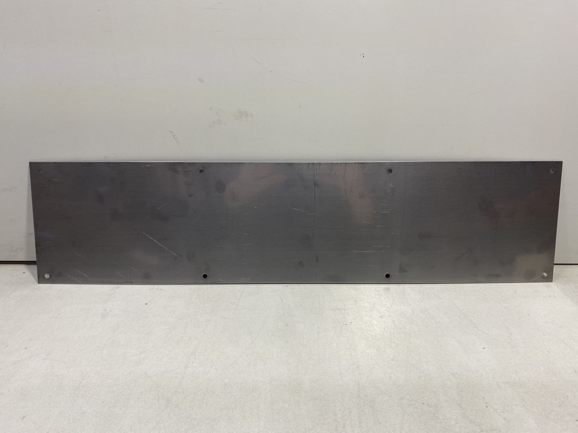 Approximately 60 x Various Sized Screw On Stainless Steel Door Push Plates - Image 3 of 10