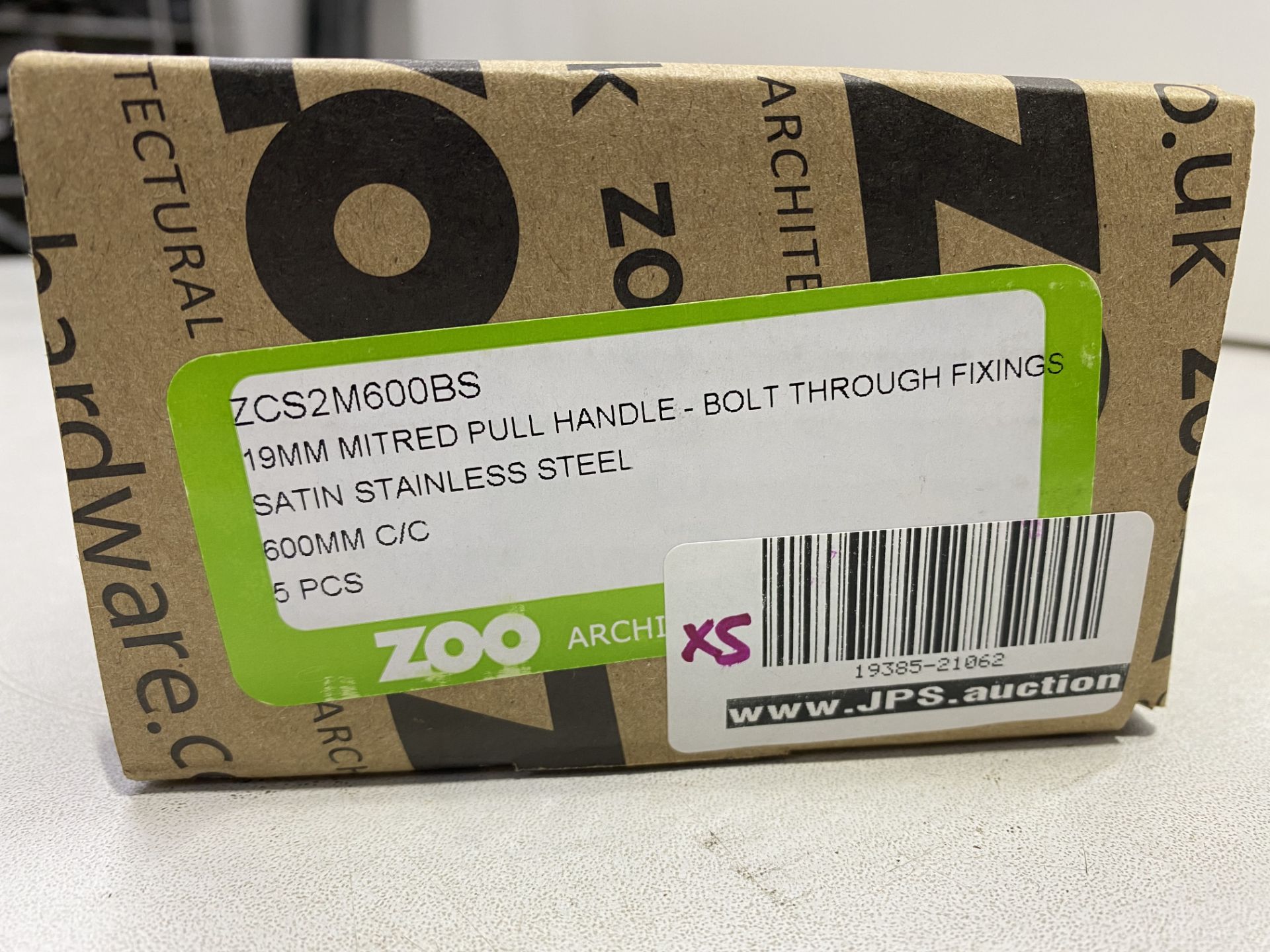 2 x Boxes Zoo Hardware Mitred Pull Handles | ZCS2M600BS | 5 pcs per box | Total RRP £80 - Image 3 of 5