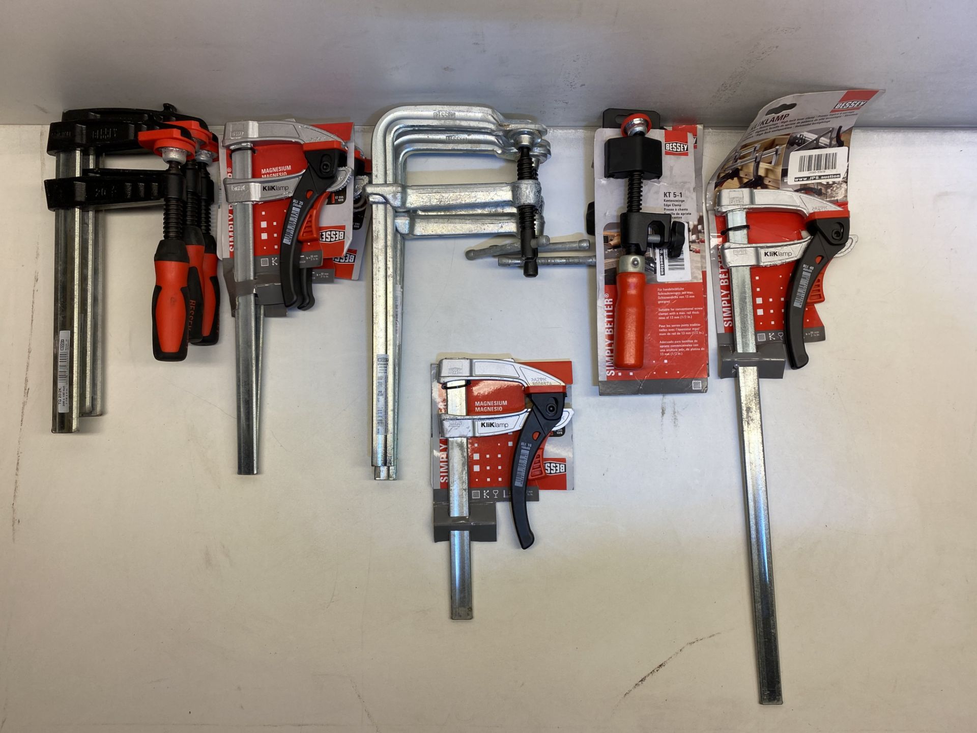 12 x Various Bessey Clamps & Accessories