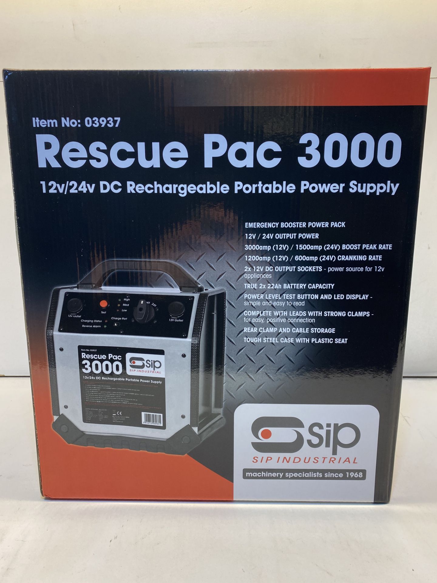 SIP 3000 Rescue Pac Charger