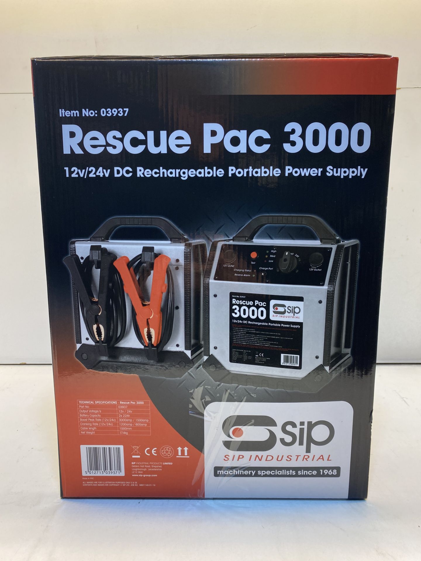 SIP 3000 Rescue Pac Charger - Image 3 of 4