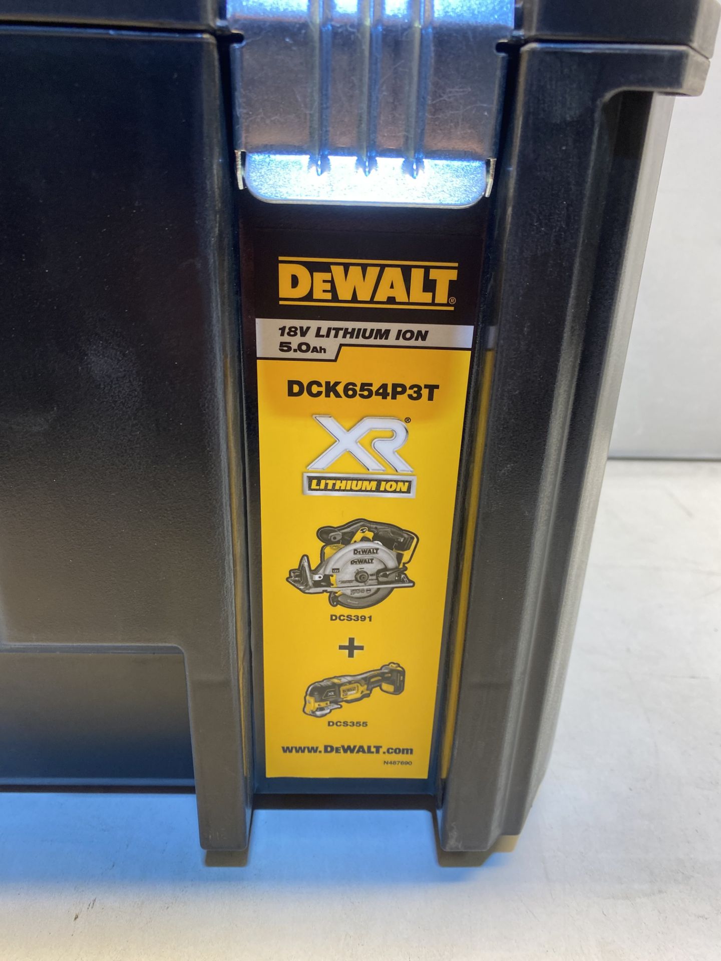 DeWalt T-Stack DCK654P3T Carry Case | Case Only - Image 3 of 5