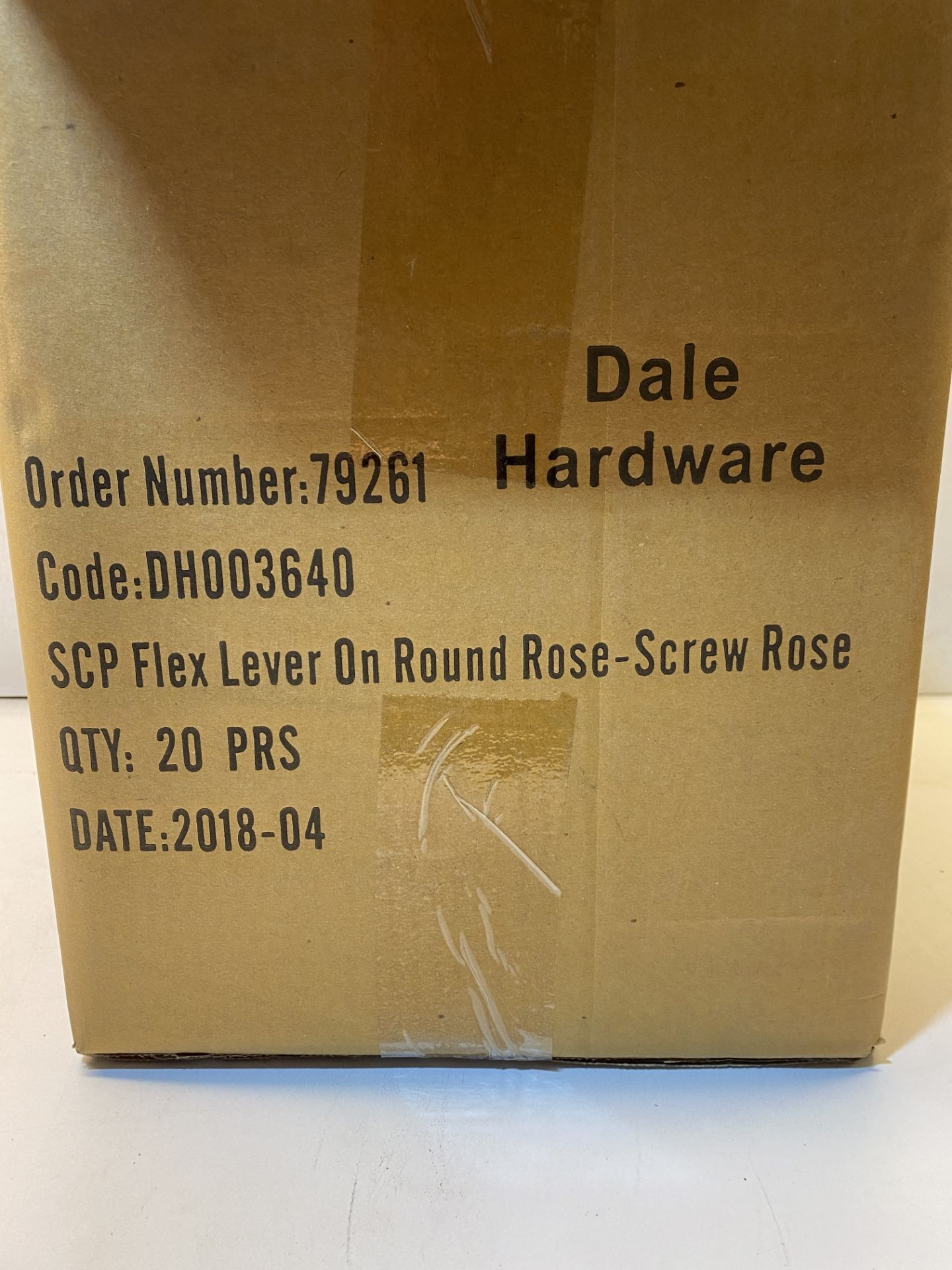 20 x Dale Flex Handle on Round Rose | DH003640 | Total RRP £286.40 - Image 2 of 4