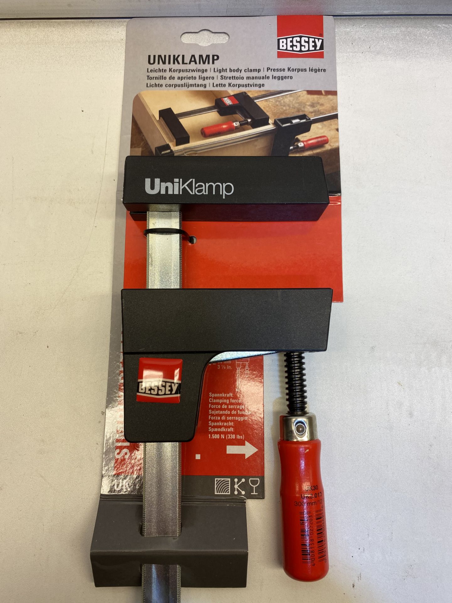 6 x Bessey UK-30 Uniklamp | 300/80 | Total RRP £137 - Image 3 of 5