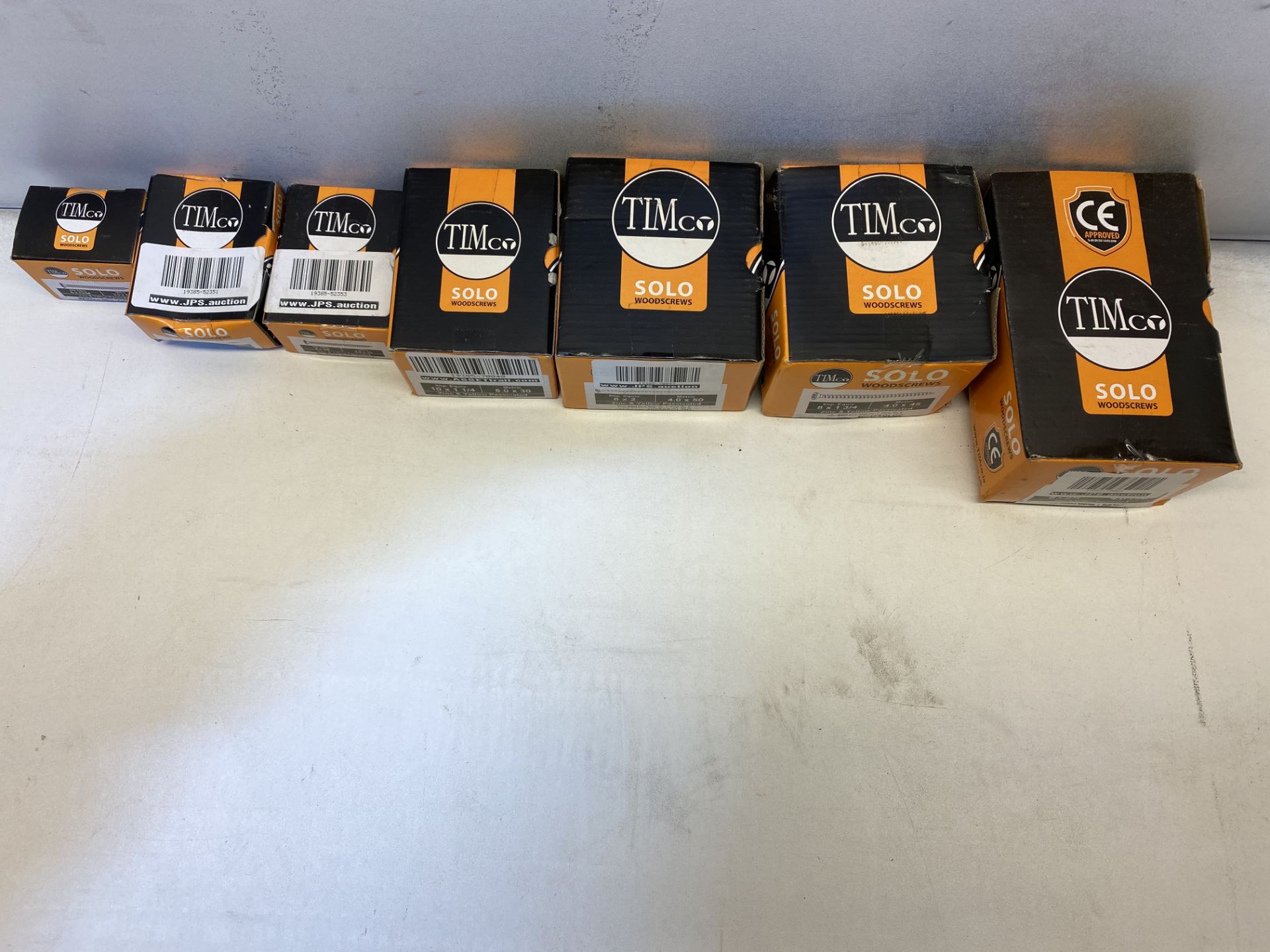 30 x Boxes Of Various TimCo Solo Woodscrews