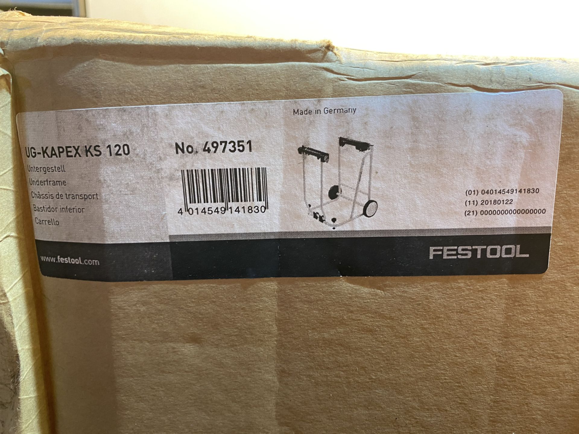 Festool Support for Sliding Compound Mitre Saw | 497351 | RRP £300 - Image 2 of 3