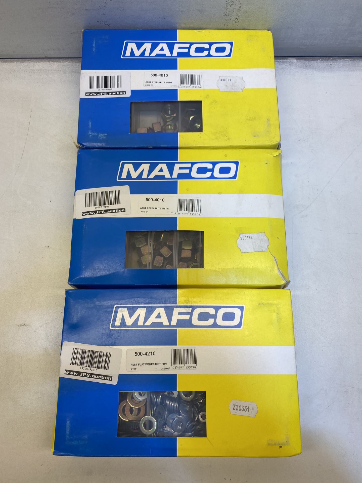 3 x Various Mafco Nuts and Washers