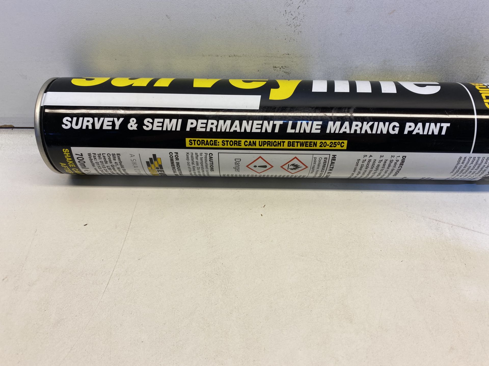 6 x Everbuild Surveyline Marker | EVBSURVEYWH - Image 3 of 3