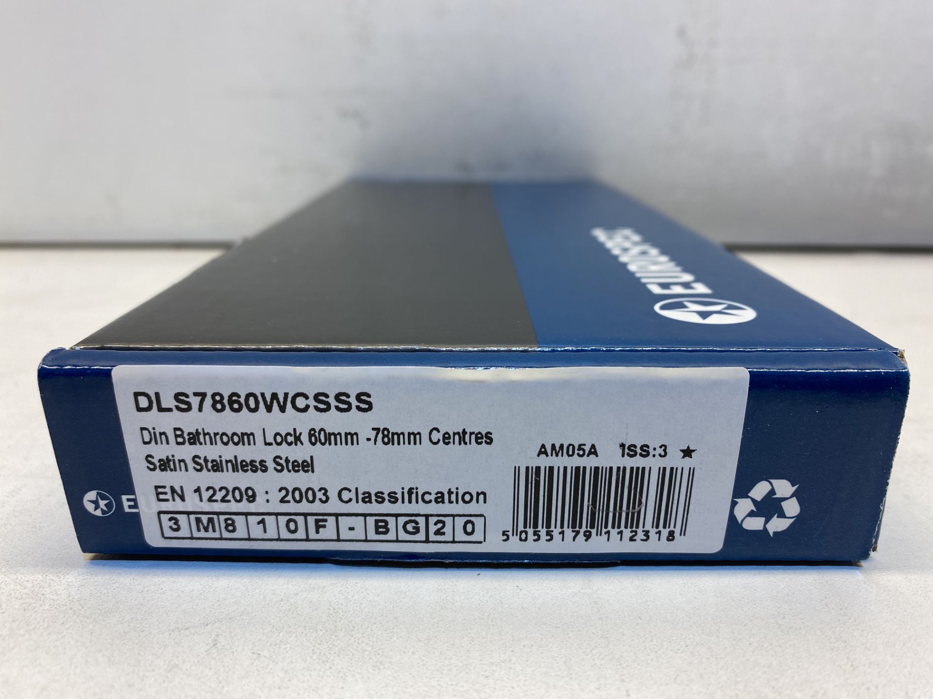 10 x Carlisle Brass Eurospec Din Bathroom Locks | DLS7860WCSSS | Total RRP £223 - Image 4 of 5
