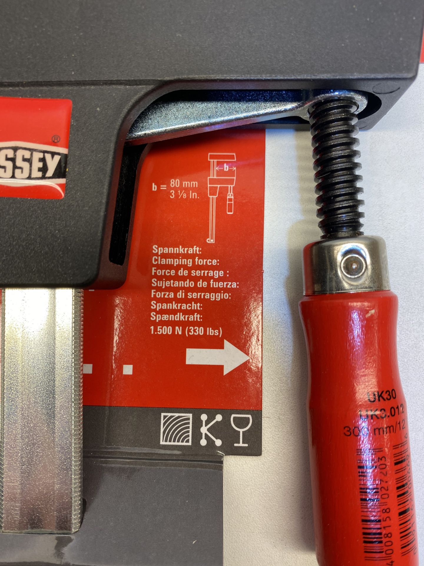 6 x Bessey UK-30 Uniklamp | 300/80 | Total RRP £137 - Image 4 of 5