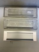 30 x Various Silver Letterboxes