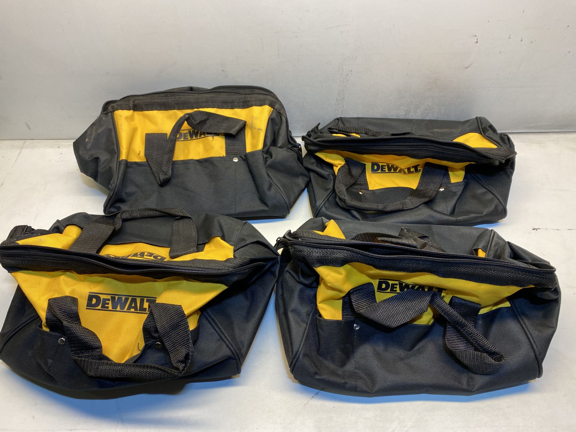 4 x DeWalt Tool Storage Bags