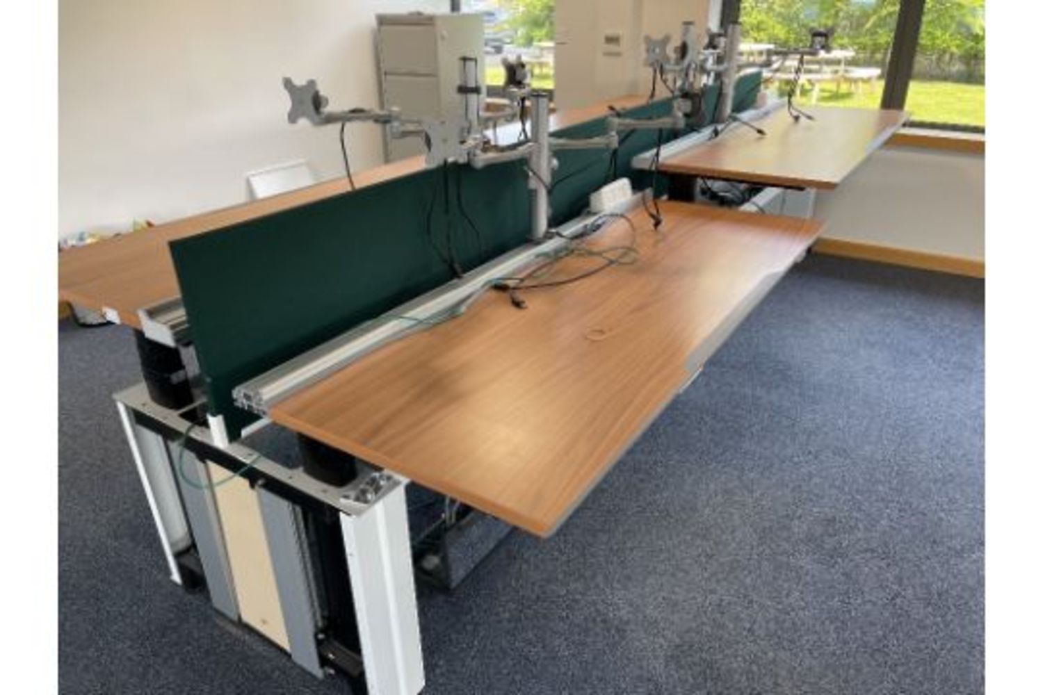 Office furniture and equipment incl. 'Sit to Stand' desks, etc.