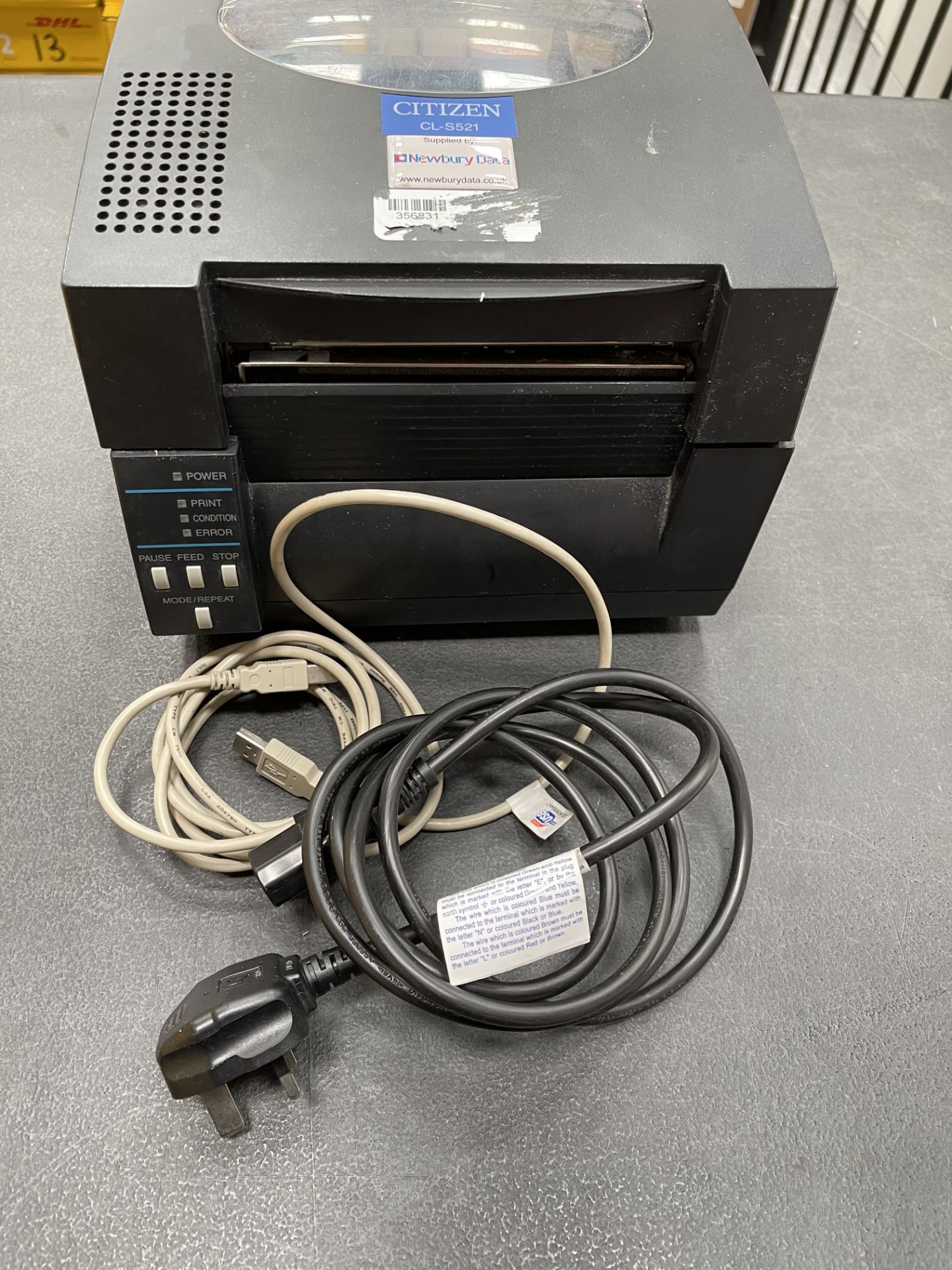 Citizen CL-S521 Desktop/Label Printer w/ Power Lead - Image 4 of 5