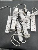 6 x Various Extensions Sockets as per pictures