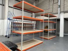 2 x Bays of Bigdug 4 Tier Light Duty Racking | 235cm x 306cm x 122cm