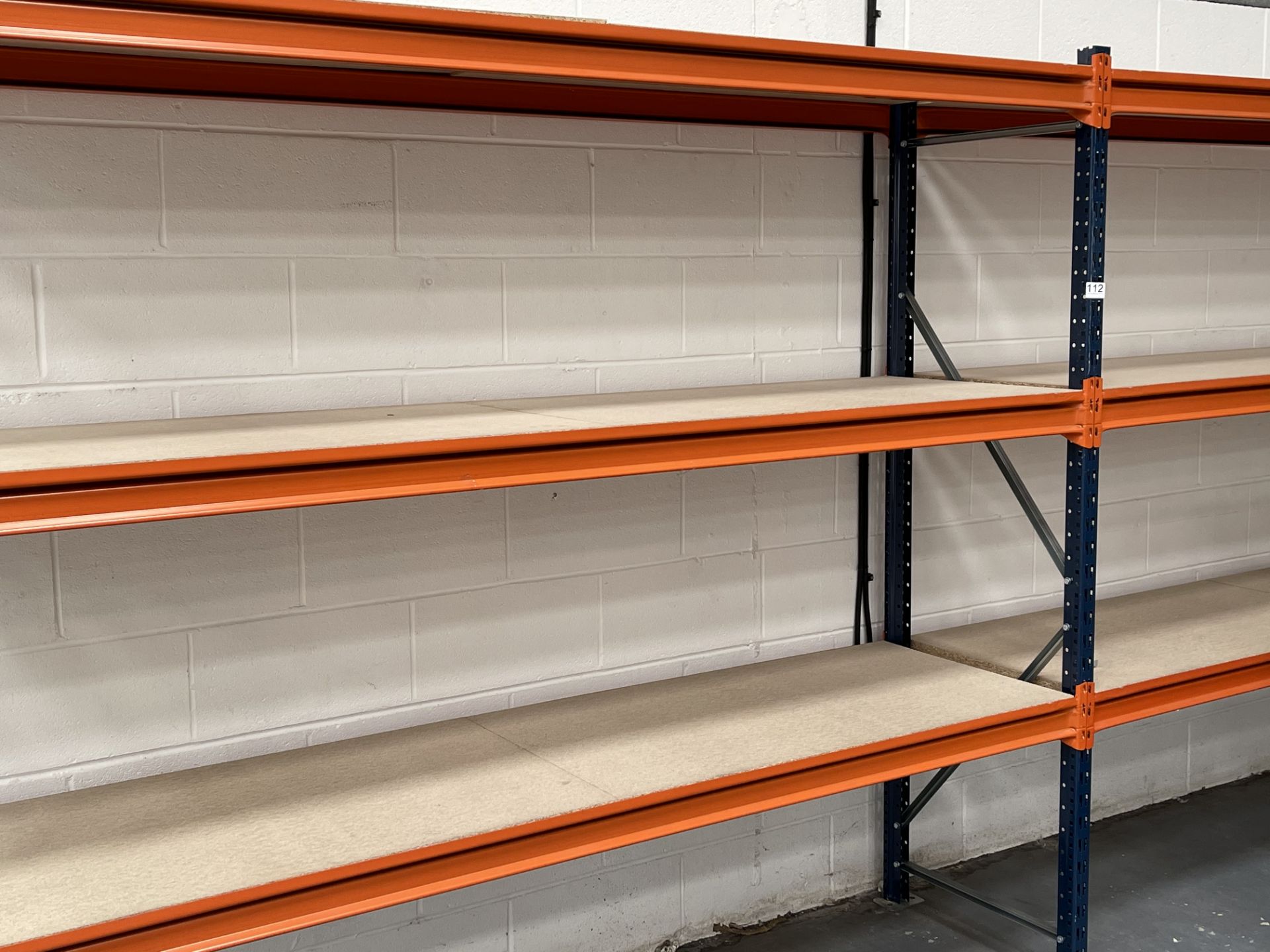 2 x Bays of Mexalux ZE65 3 Tier Light Duty Racking | 230cm x 60cm x 200cm - Image 2 of 5