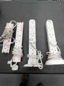 4 x Various Extension Sockets/Towers as per pictures