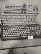 3 x Various Wired & Wireless Keyboards w/ Wired Mice