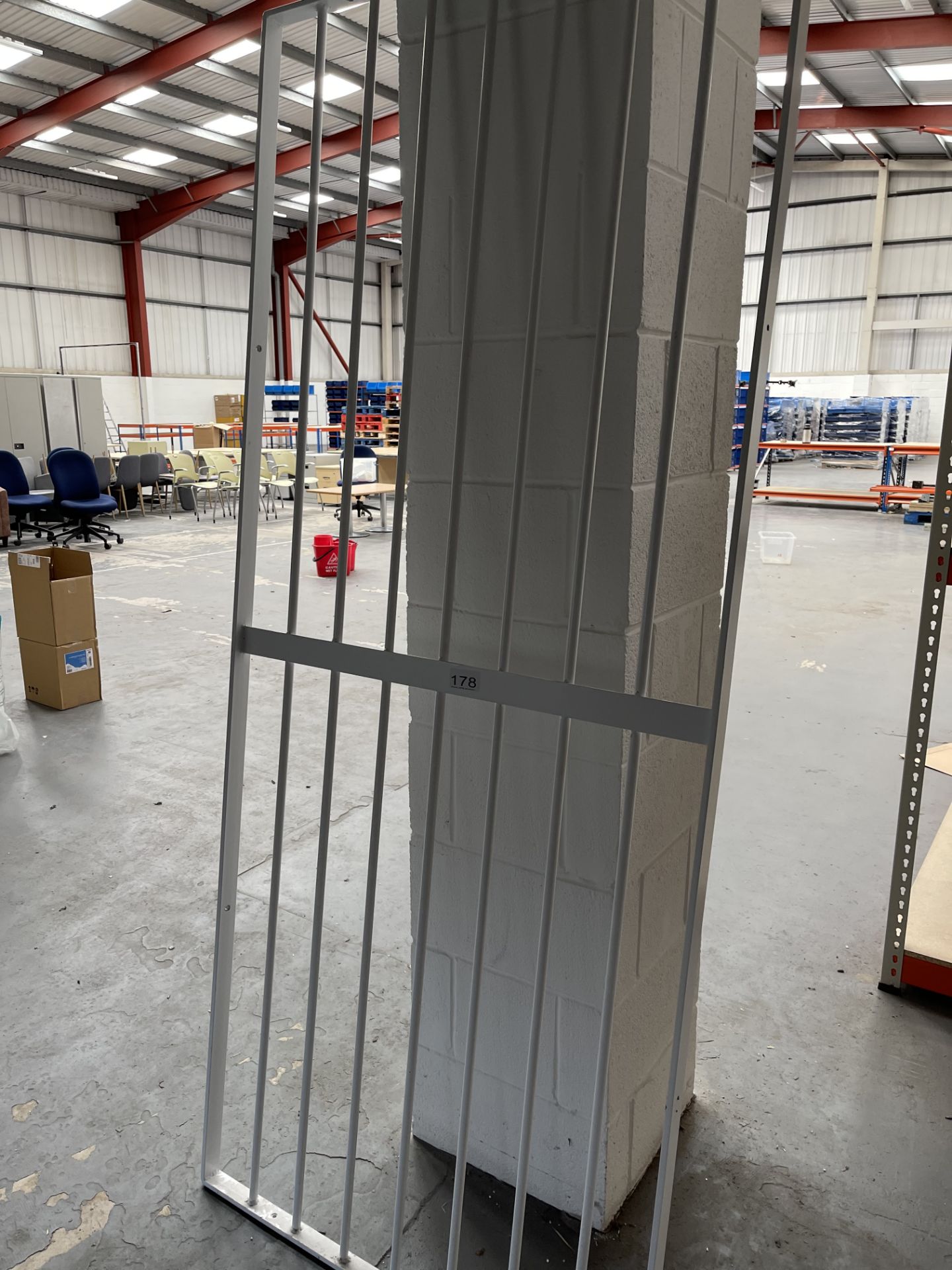 2 x Metal Window Security Bars | 92cm x 214cm