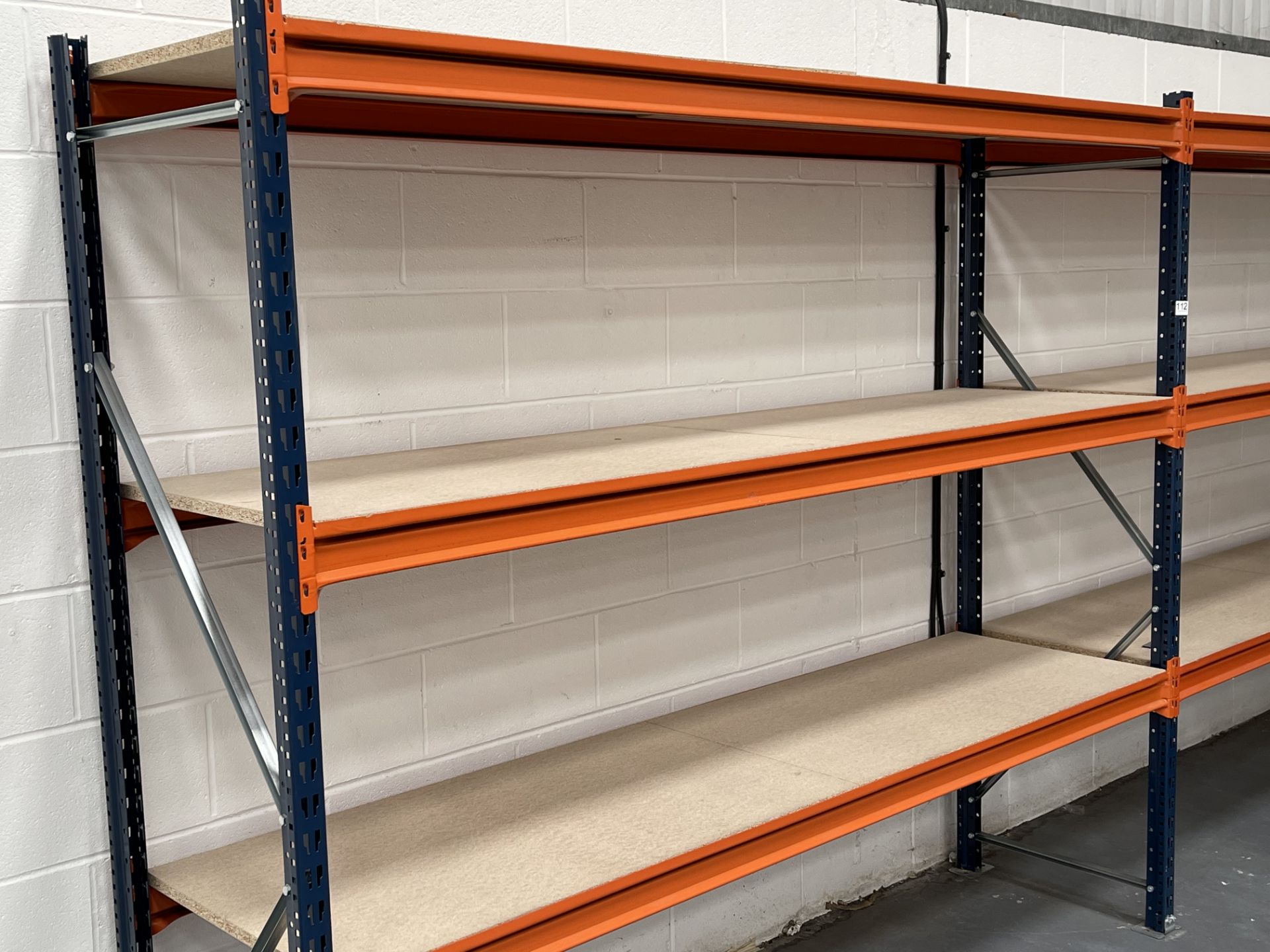 2 x Bays of Mexalux ZE65 3 Tier Light Duty Racking | 230cm x 60cm x 200cm - Image 5 of 5