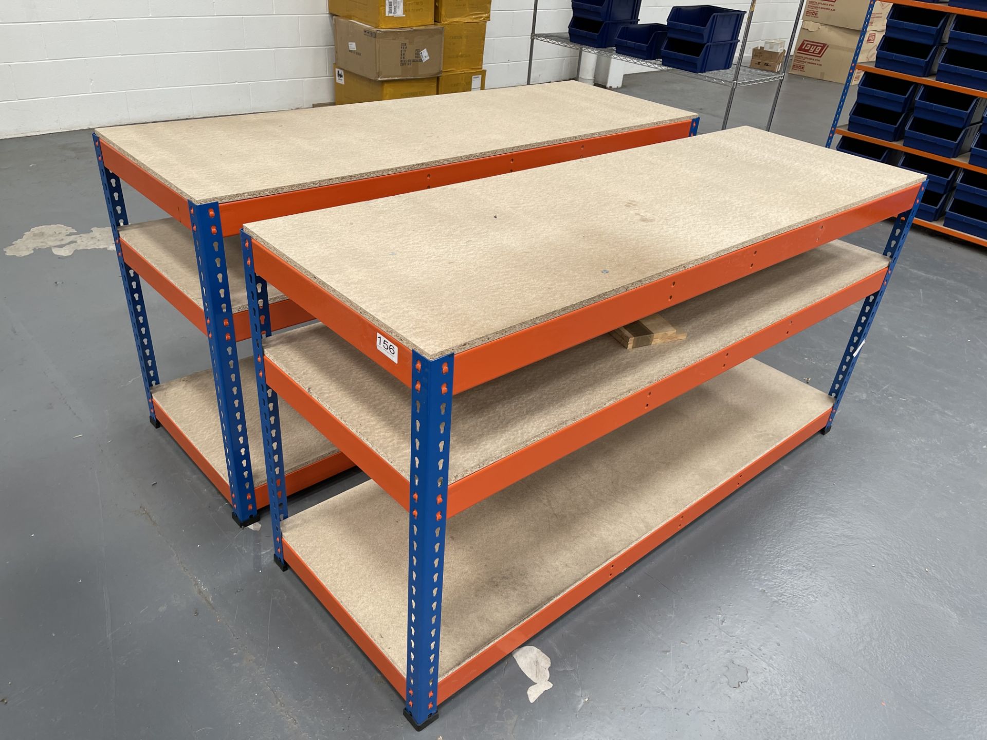 2 x Bigdug 3 Tier Packaging Stations | 183cm x 61cm x 93cm