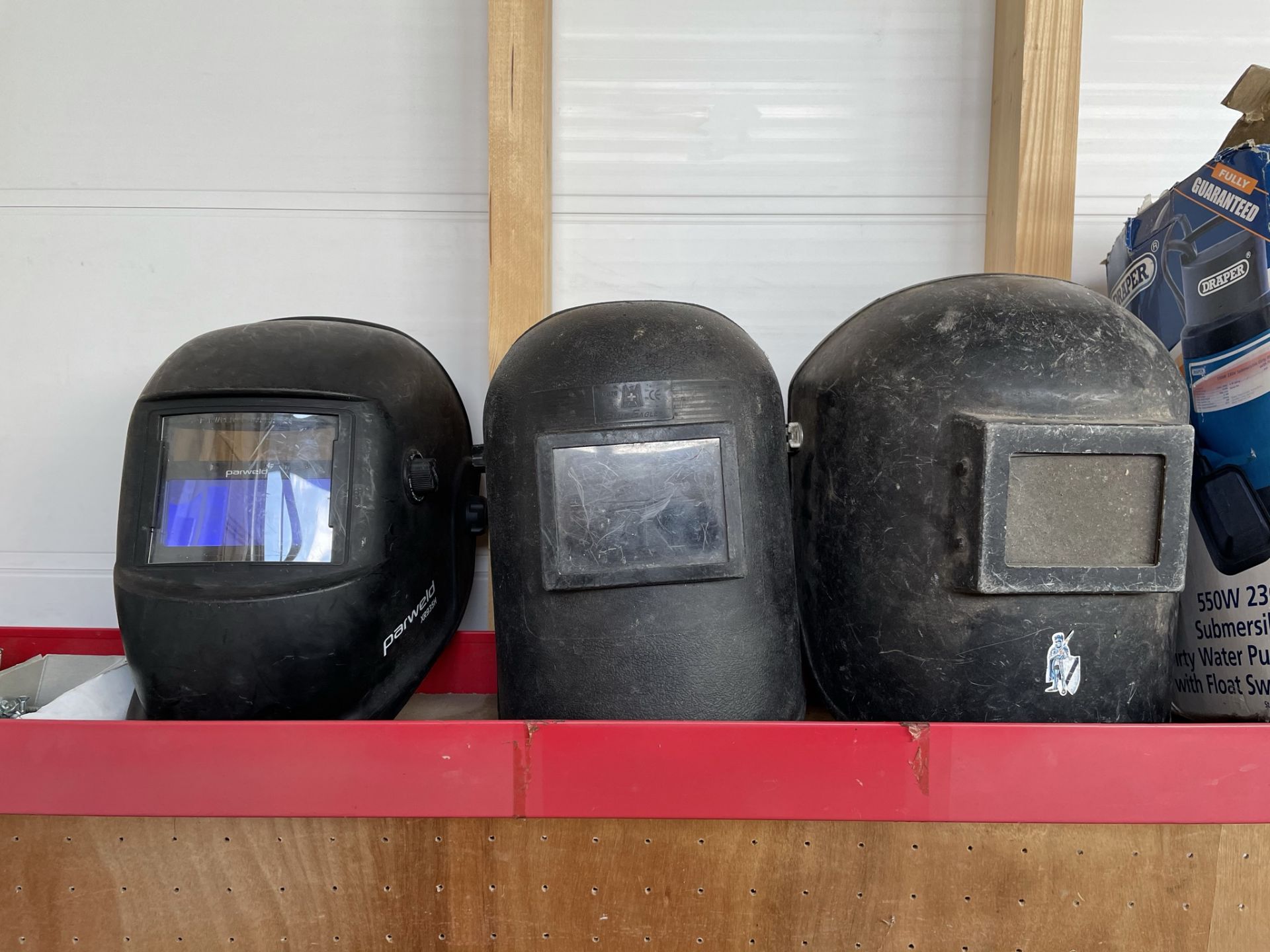 3 x Welding Masks/Helmets