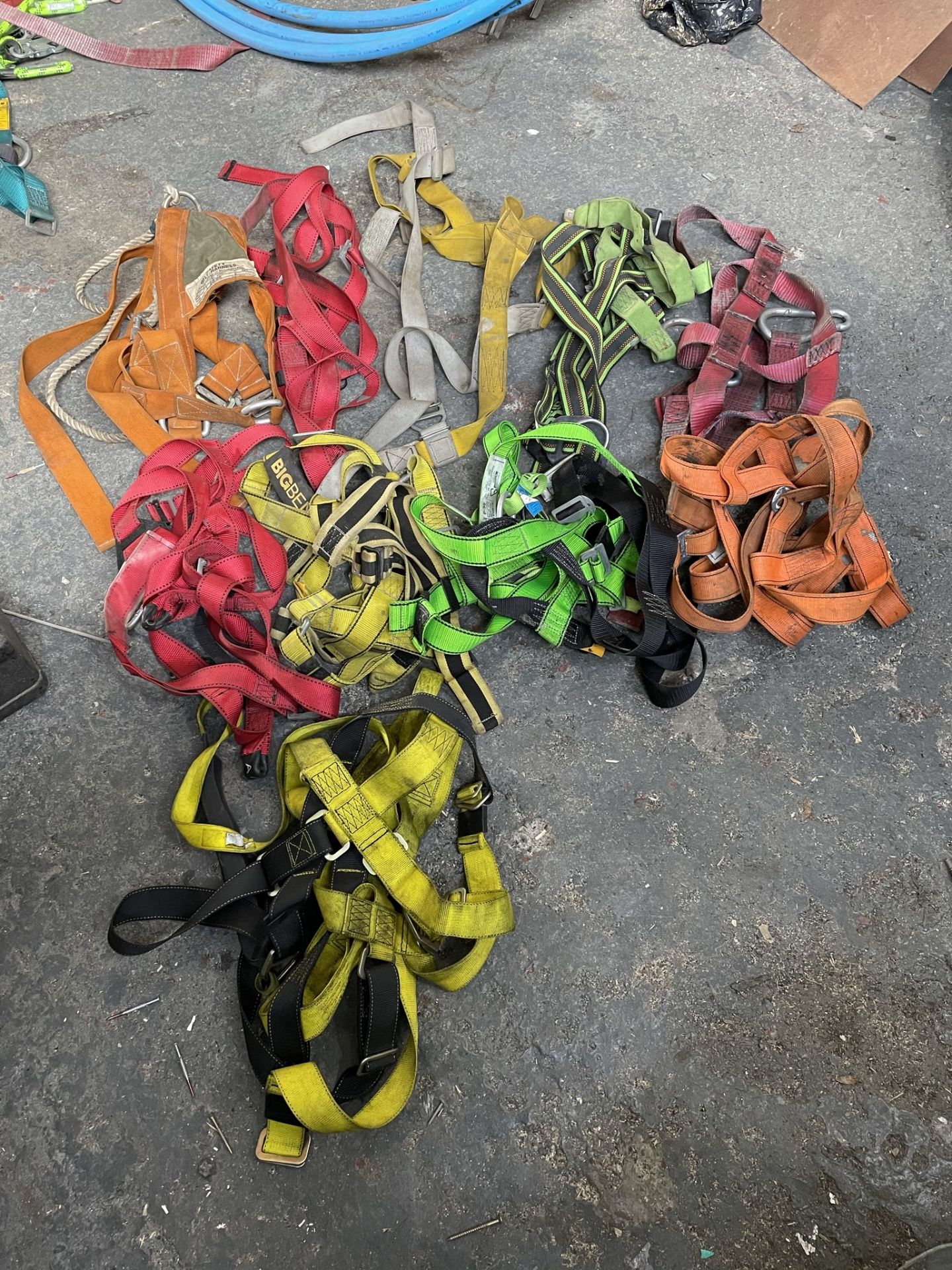 10 x Various Safety Harnesses