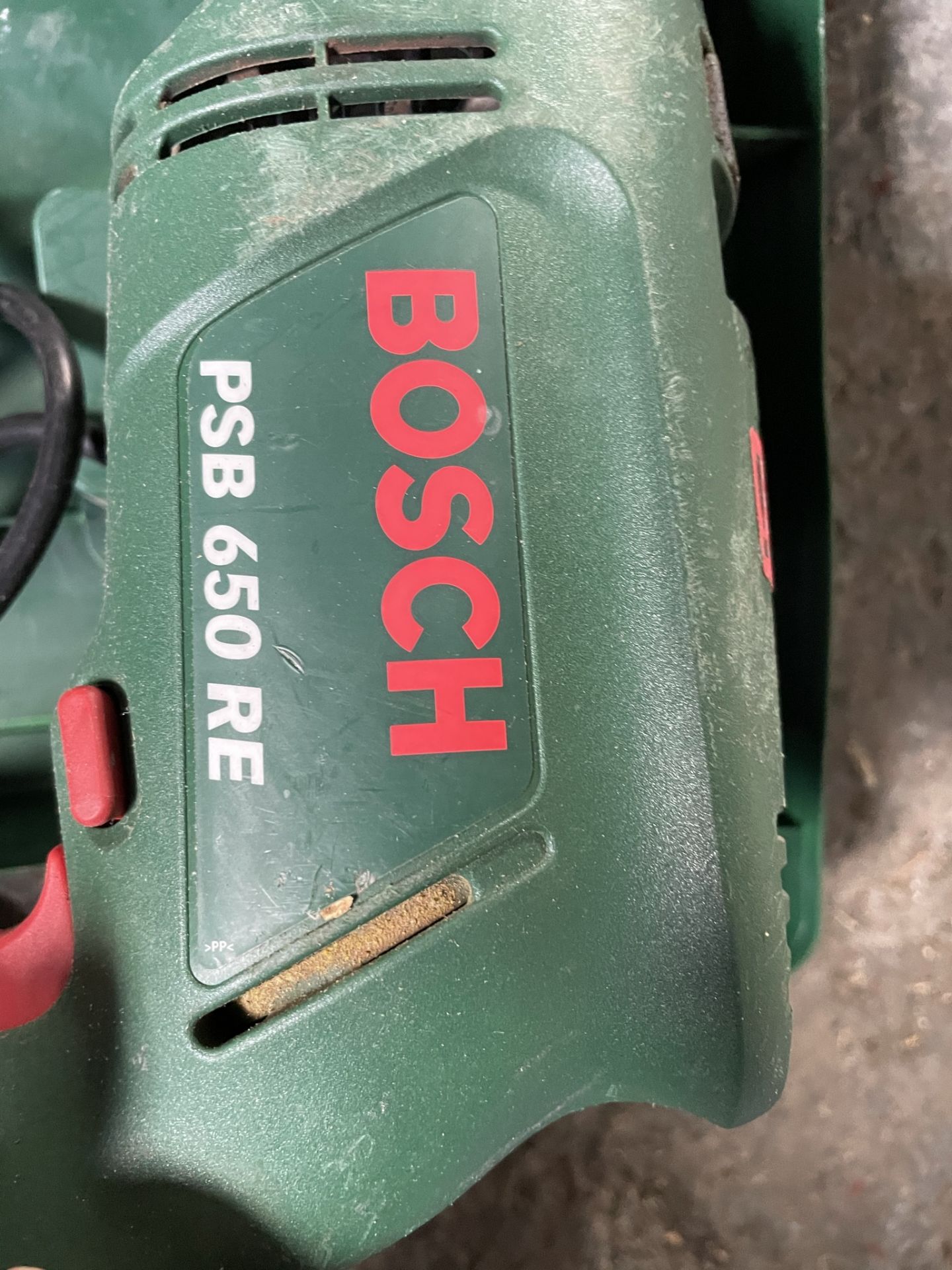 Bosch PSB 650 RE Corded Hammer Drill w/ Case - Image 3 of 3