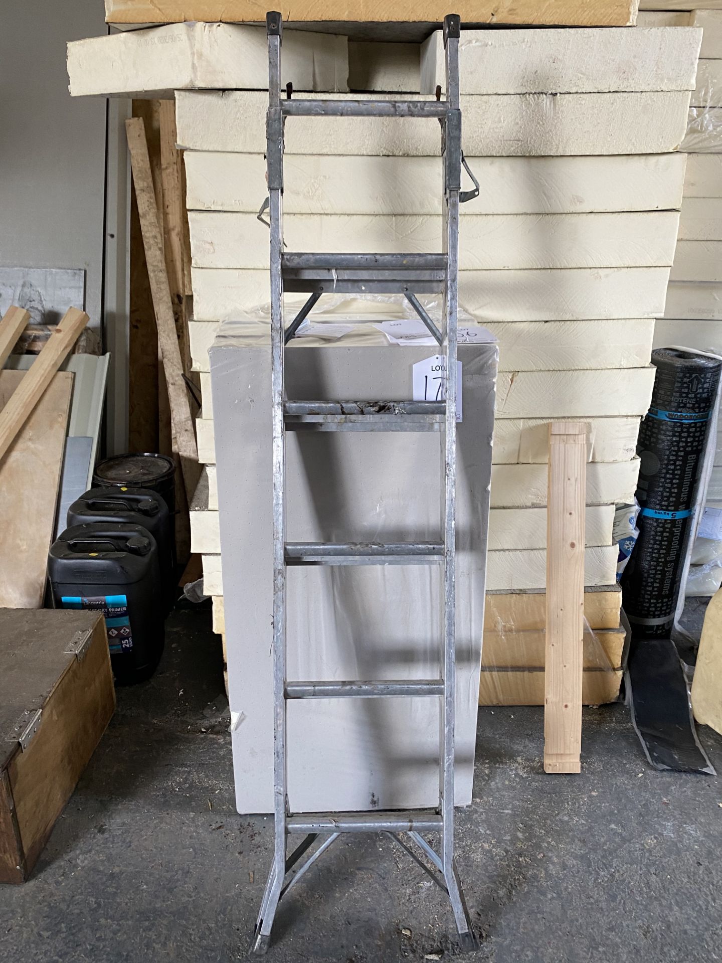 Unbranded 5 Tread Aluminium Step Ladder - Image 3 of 3