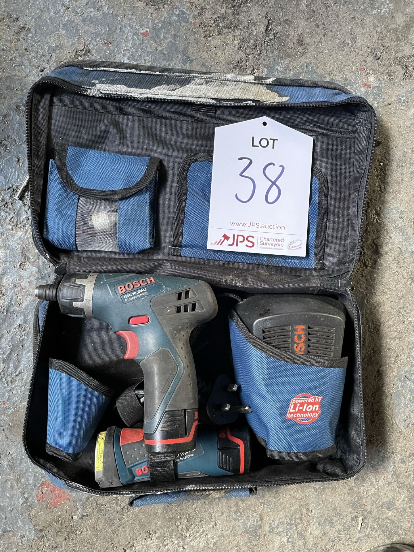 Bosch GSR 10.8 Professional Cordless Drill Driver w/ Bag