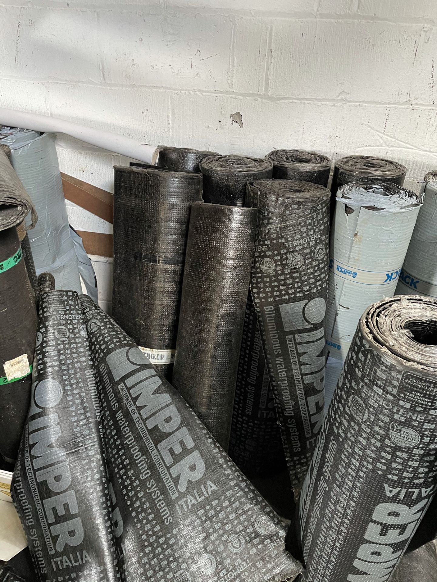 Approximately 40 x New/Used Rolls of Imper Roofing Felt as per pictures | Various Sizes/Thicknesses - Image 7 of 7