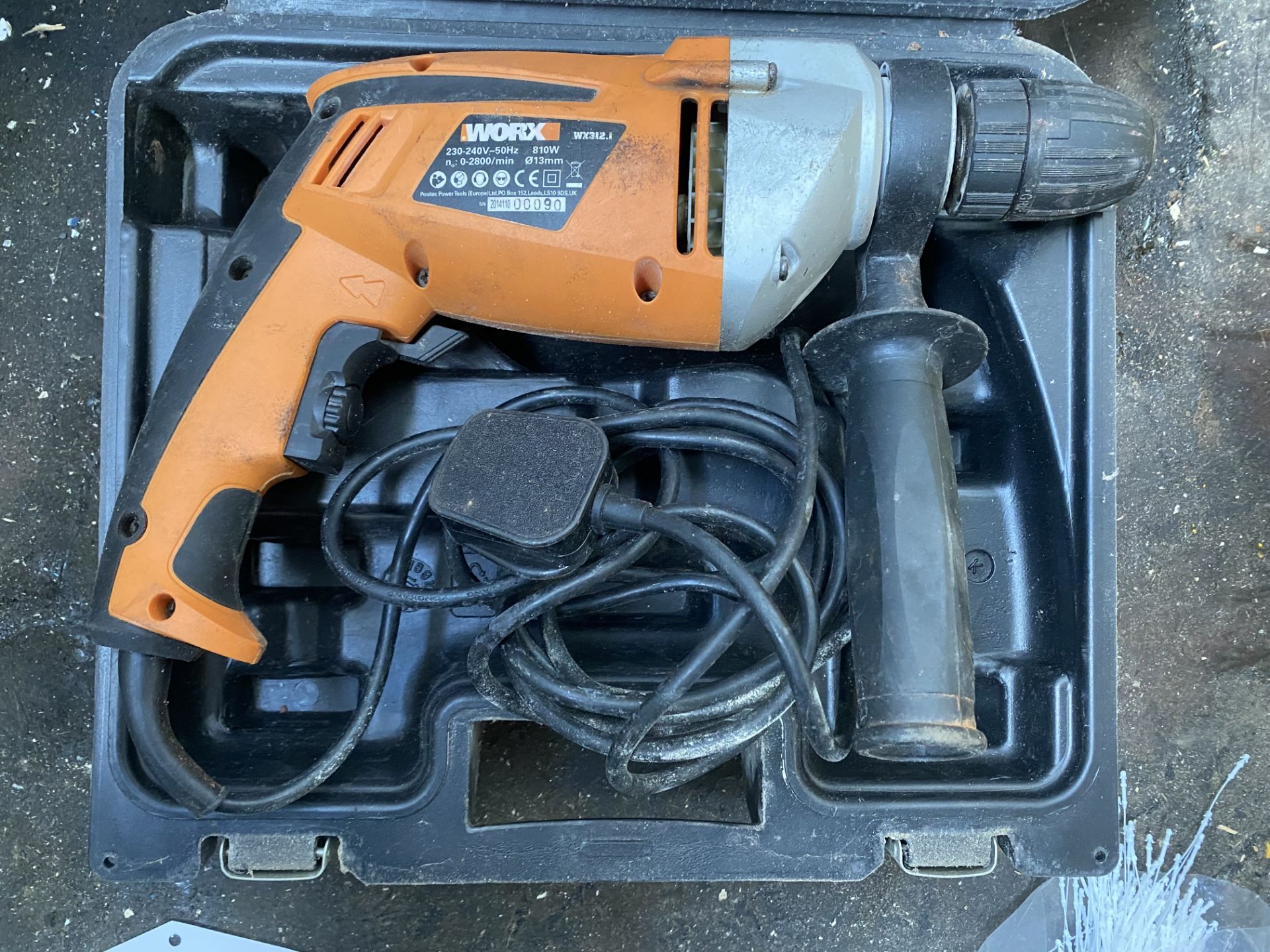 Worx WX312.1 Hammer Drill w/ Case - Image 2 of 5