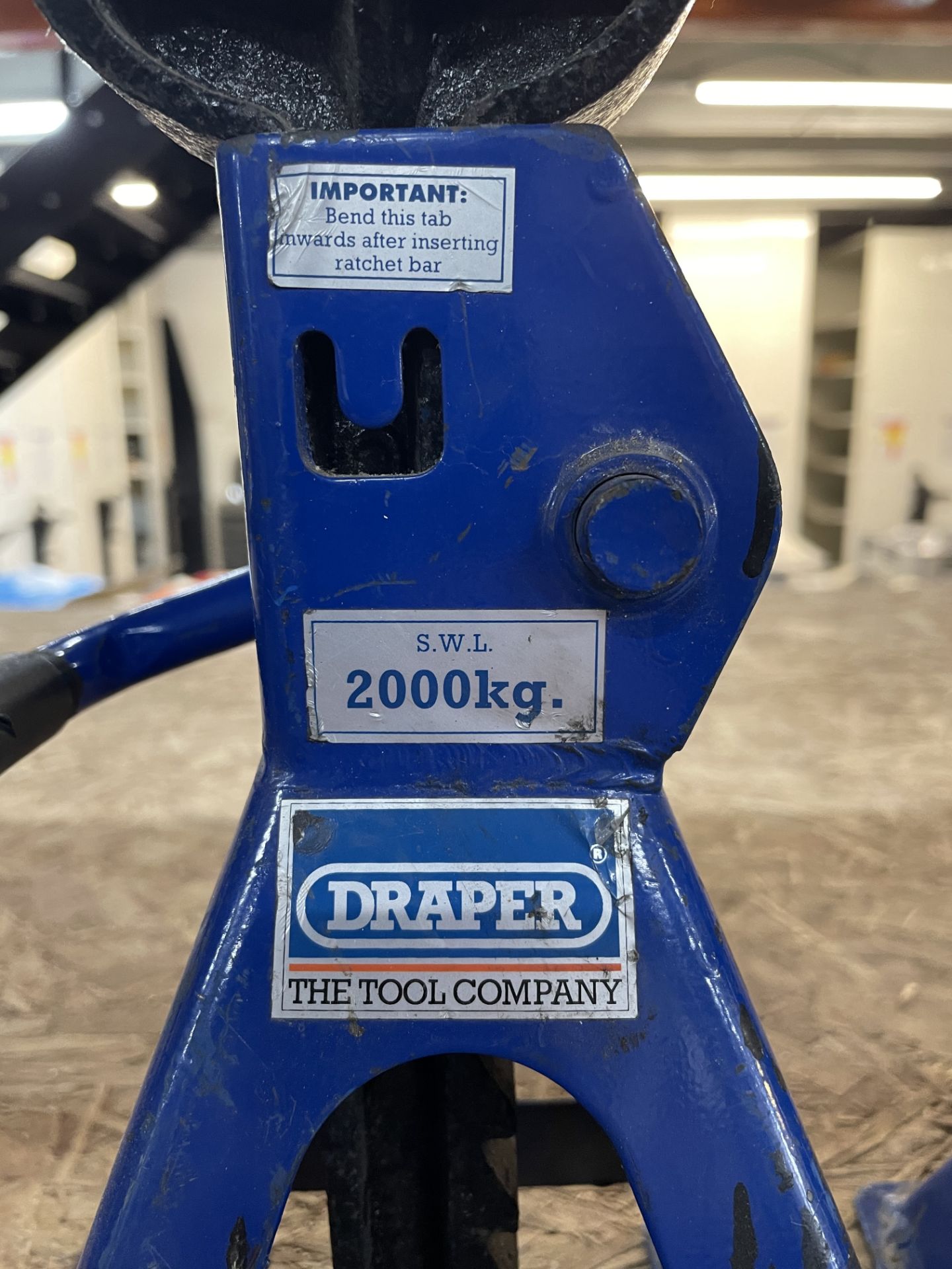 Pair of Draper 200kg Adjustable Axle Stands - Image 2 of 2