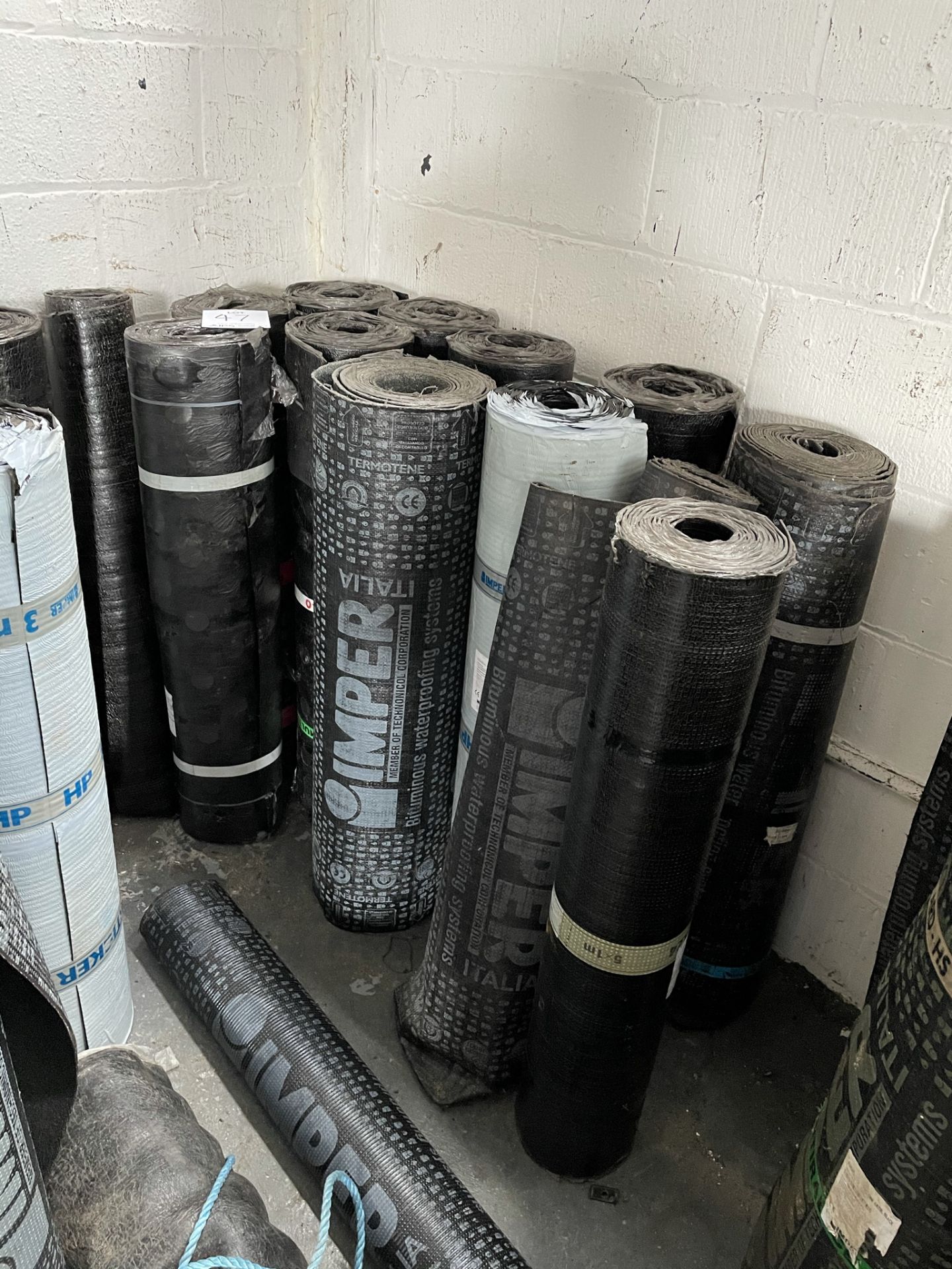 Approximately 40 x New/Used Rolls of Imper Roofing Felt as per pictures | Various Sizes/Thicknesses - Image 6 of 7