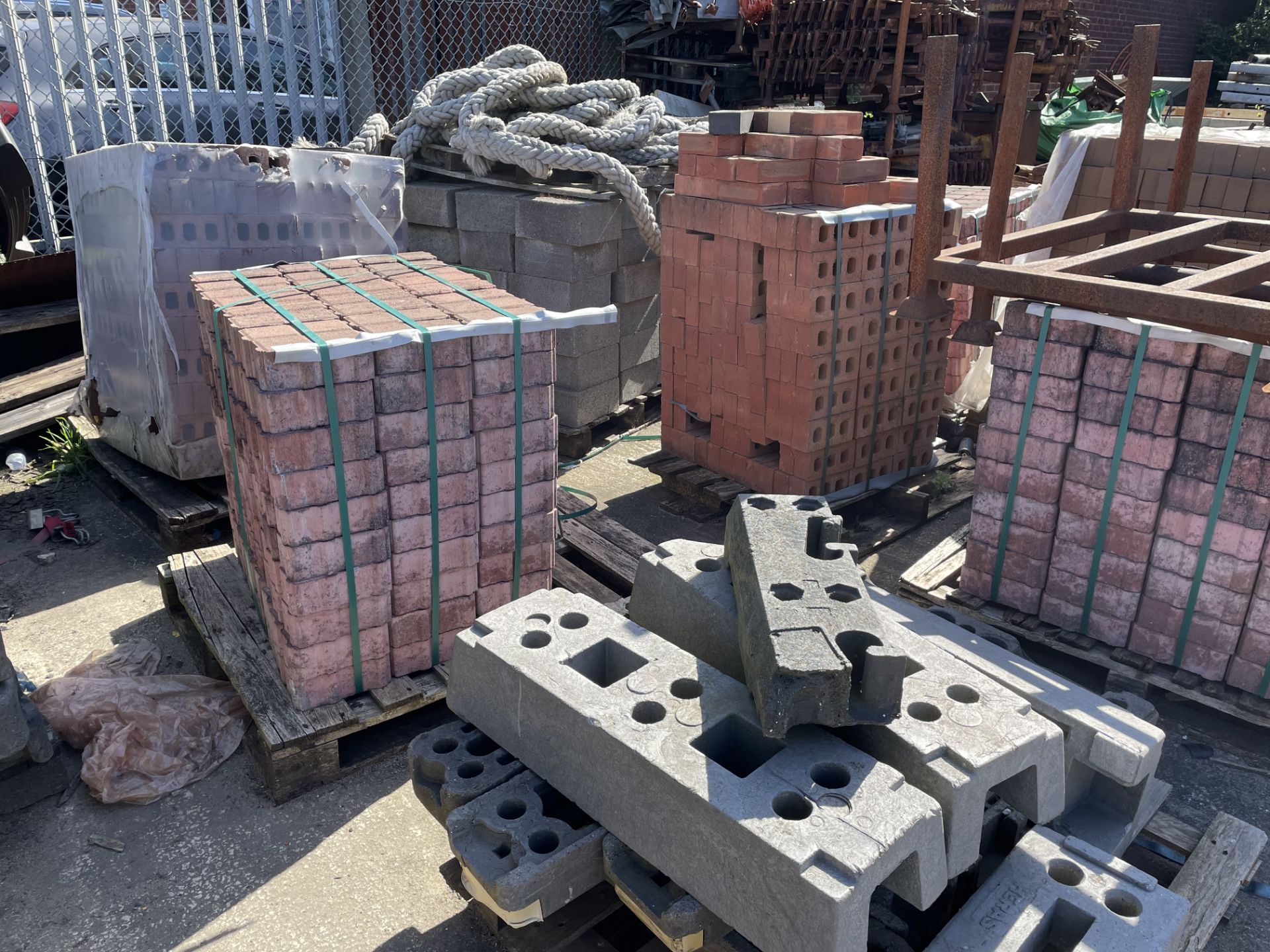 Approximately 35 x Pallets of Various Building Blocks, Bricks & Block Pavers - As Pictured - Image 2 of 12