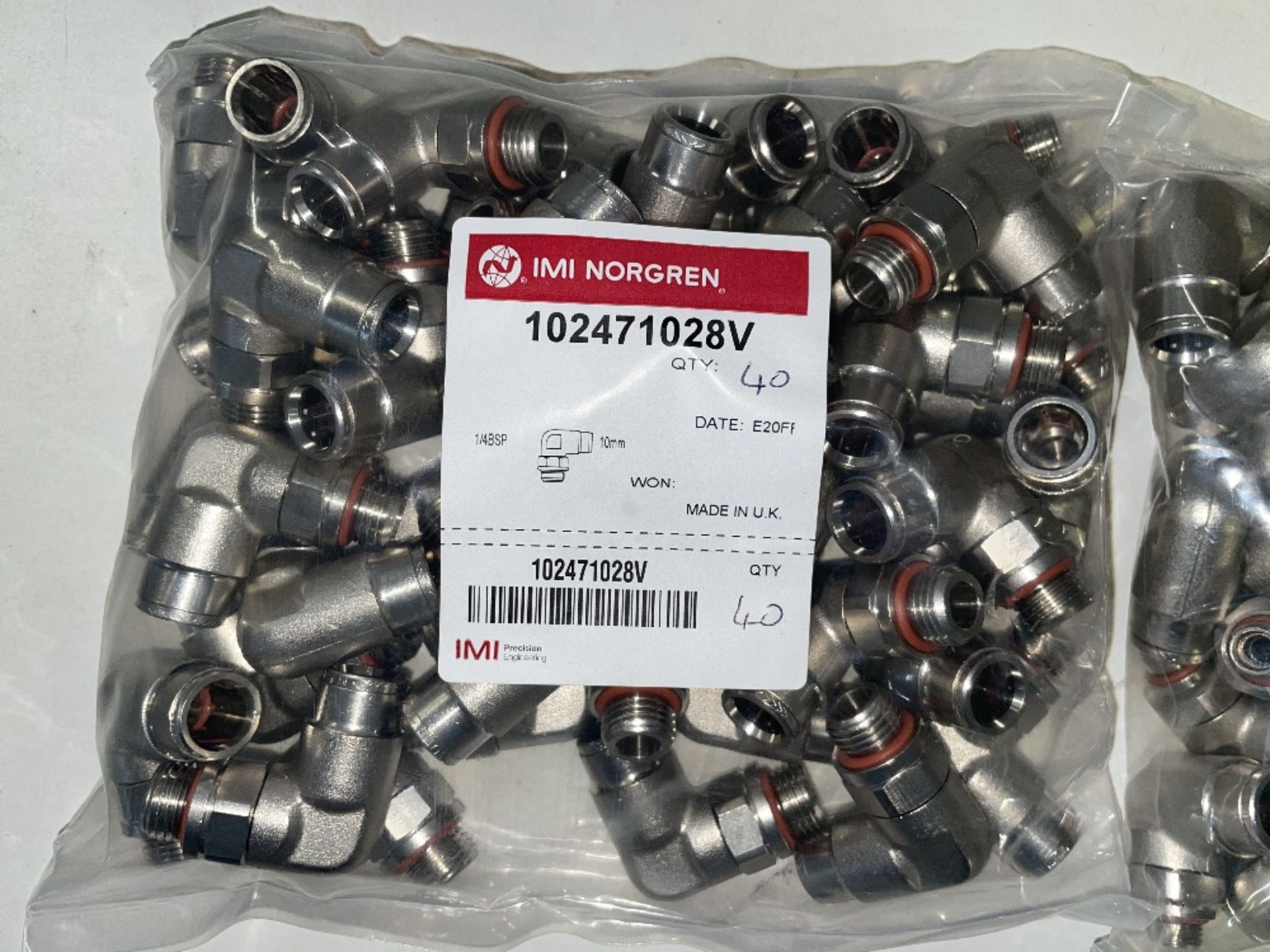 Approximately 320 x Various Imi Norgren Straight/Elbow Connectors - Image 3 of 6