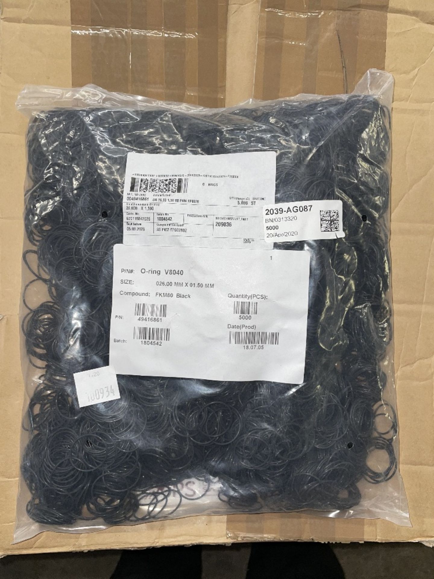 122,500 Various Rubber O-Rings as per description - Image 16 of 17