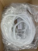 2 x 50m Reels of 22mm Corrugated Plastic Tubing w/ 15cm Repeat