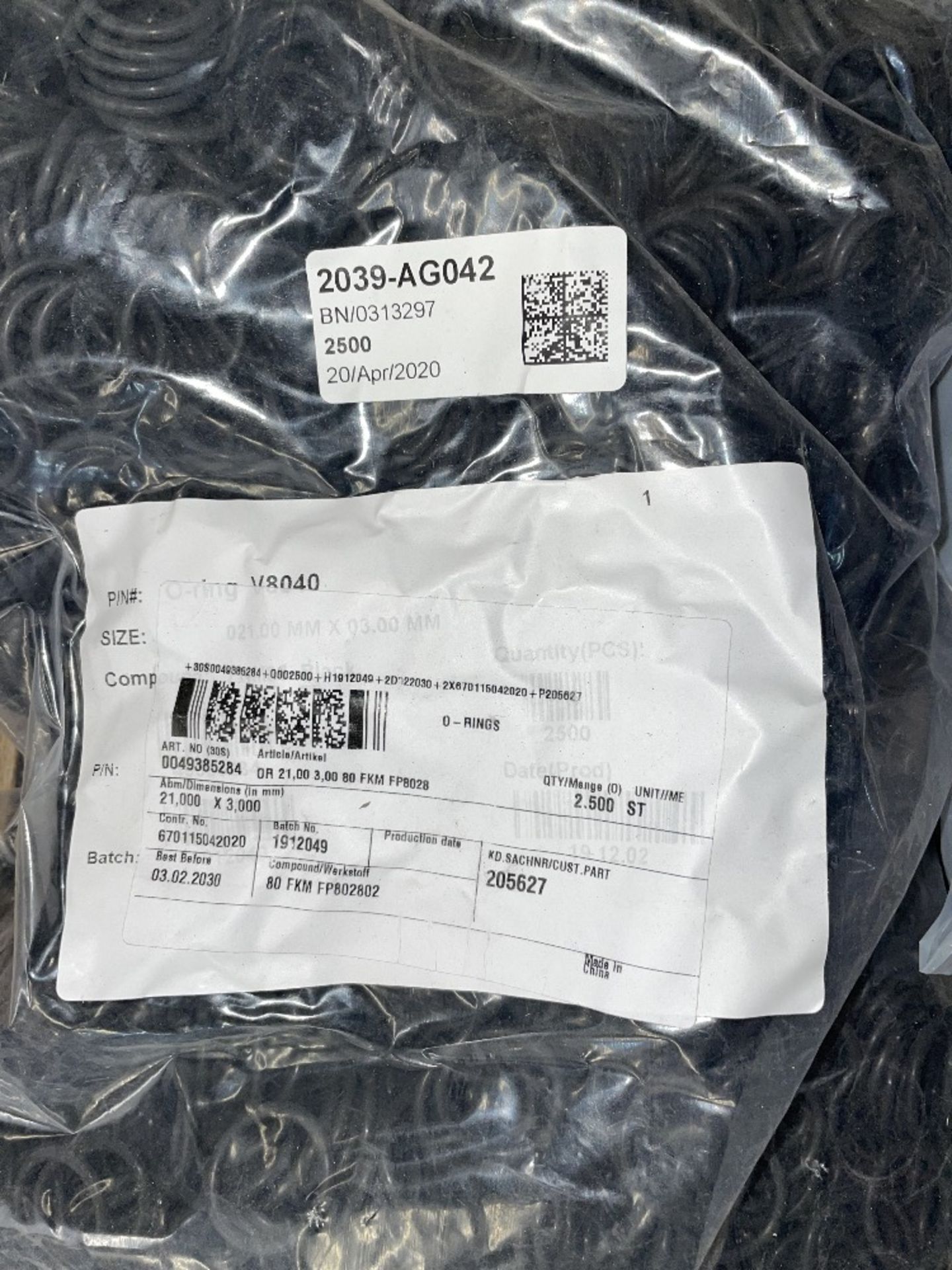 122,500 Various Rubber O-Rings as per description - Image 4 of 17