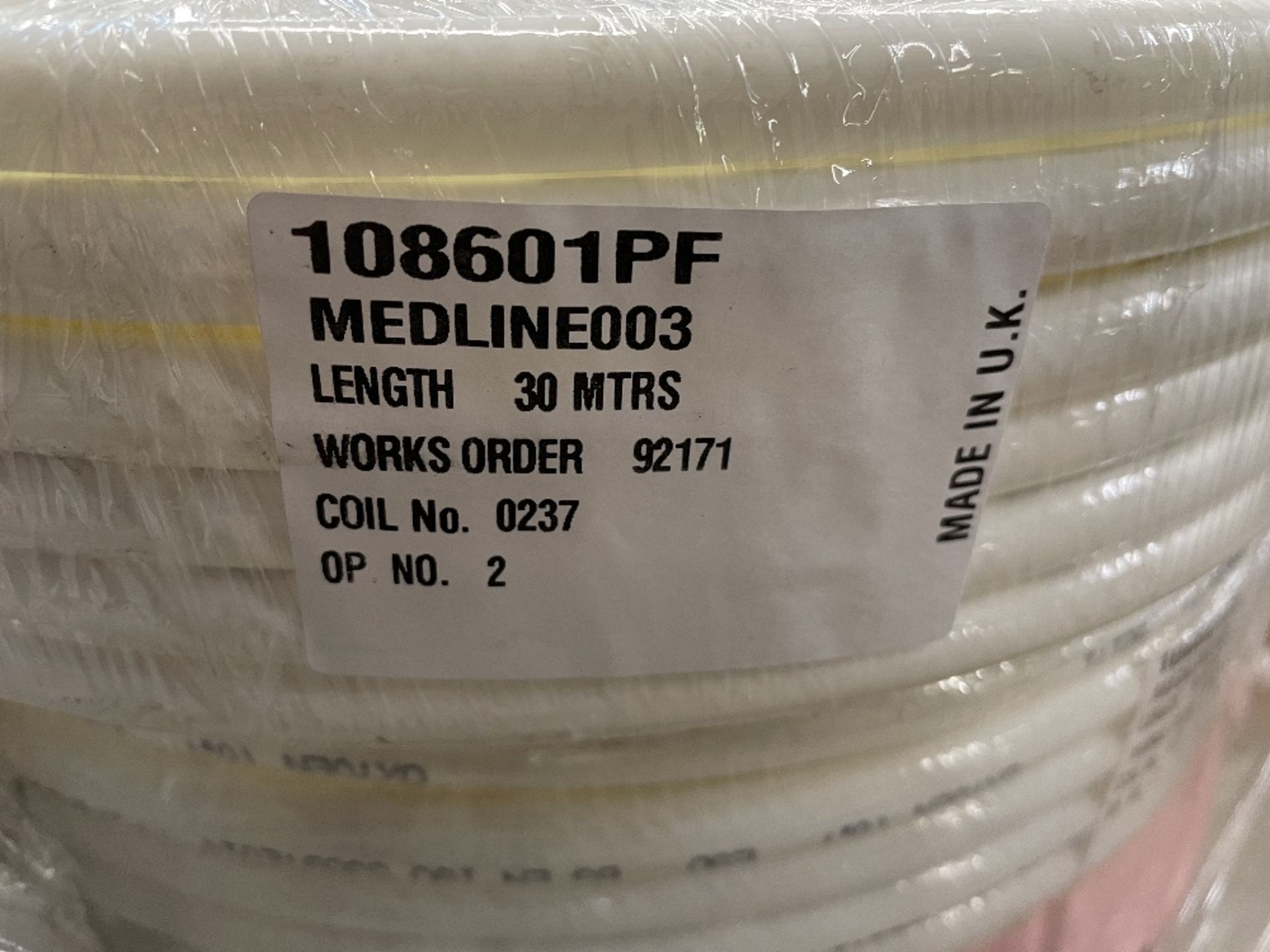 42 x Reels of MEDLINE003 108601PF O2 Tubing | 30m in length - Image 7 of 7