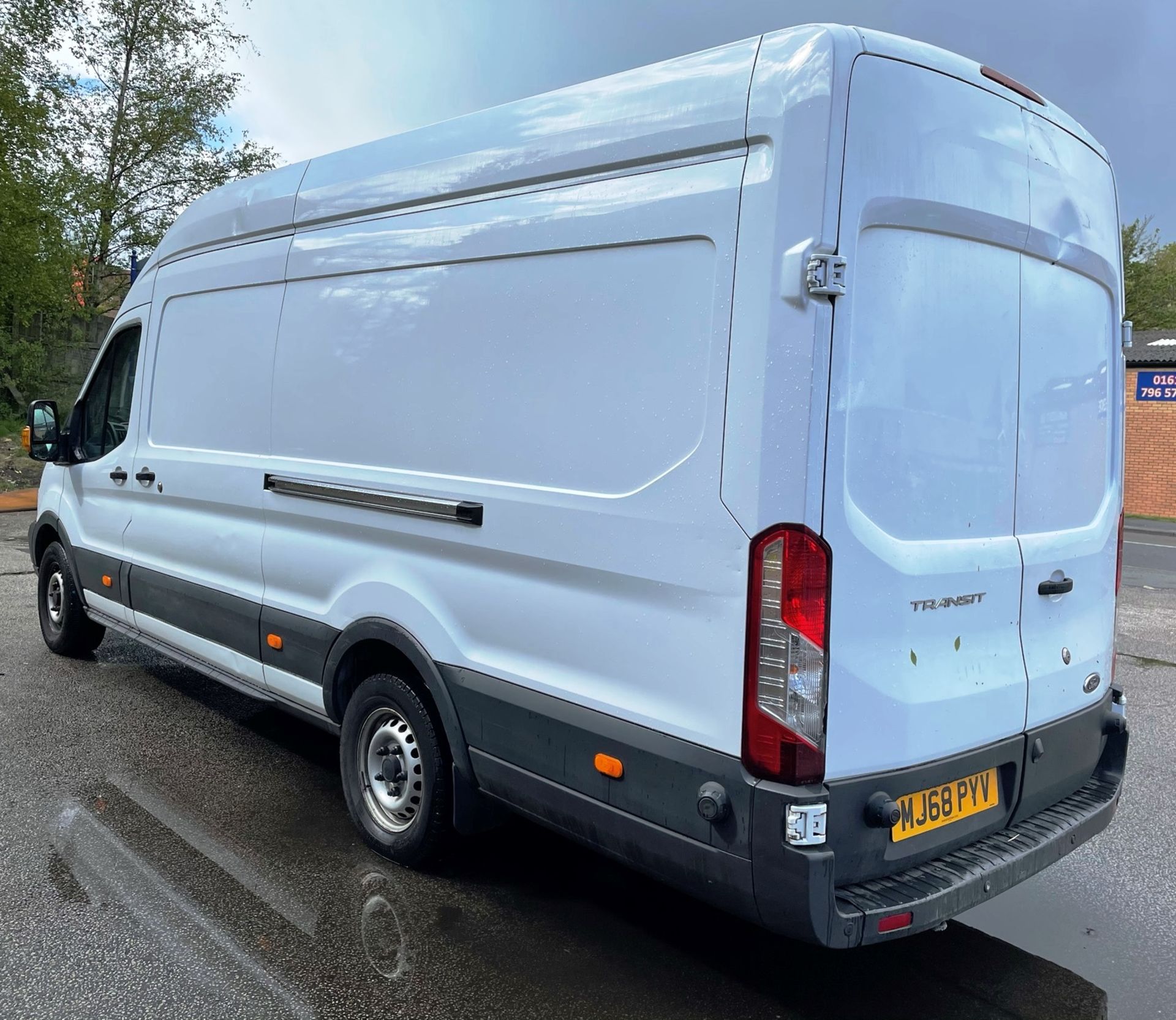 Ford Transit 350 LWB Panel Van | Reg: MJ68 PYV | Mileage: 46,942 - Image 4 of 13