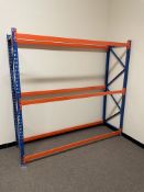 2 x Bays of Excel Longspan Racking Unit