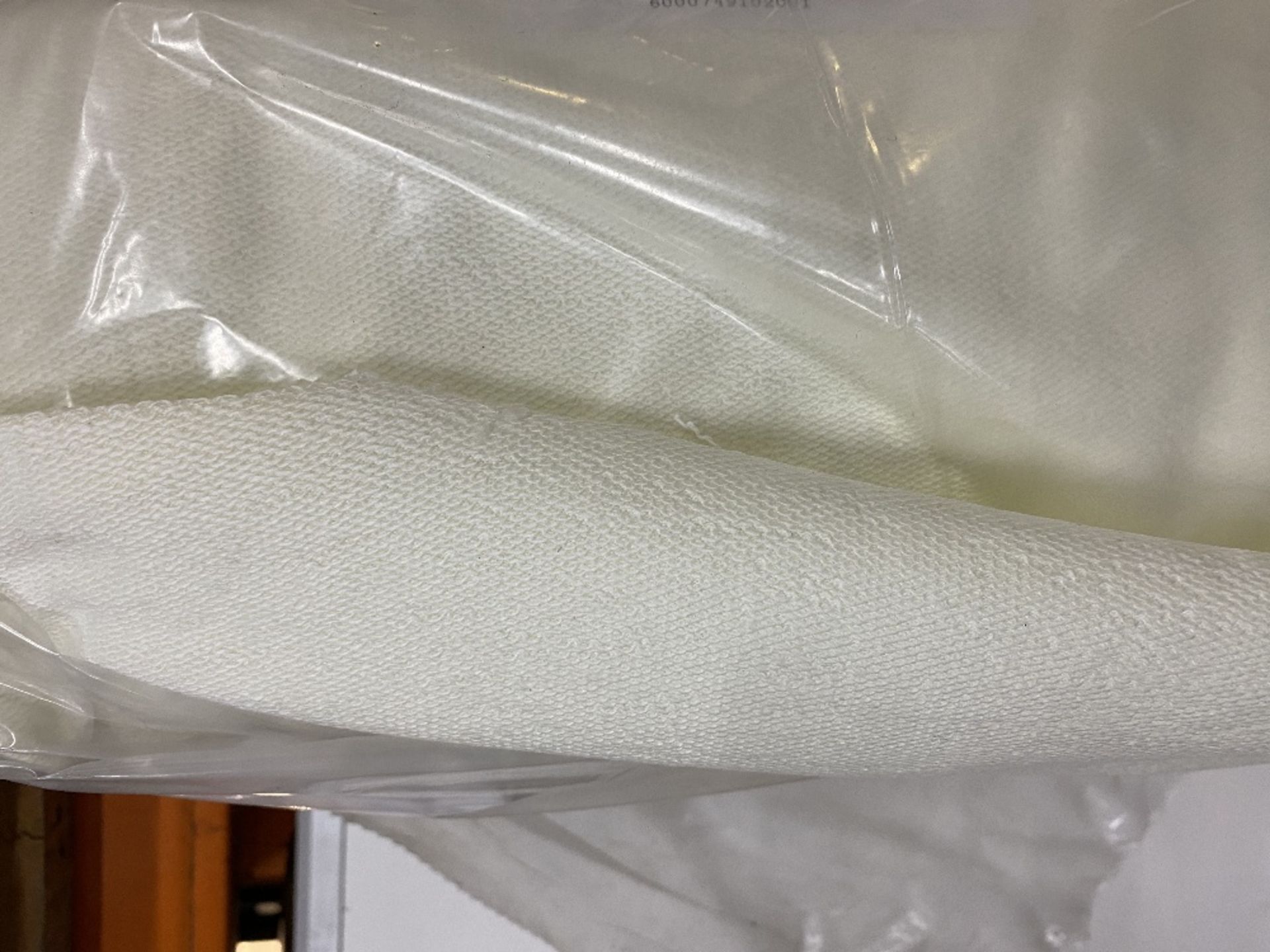 Roll Of White Fabric | W: 190cm - Image 3 of 3