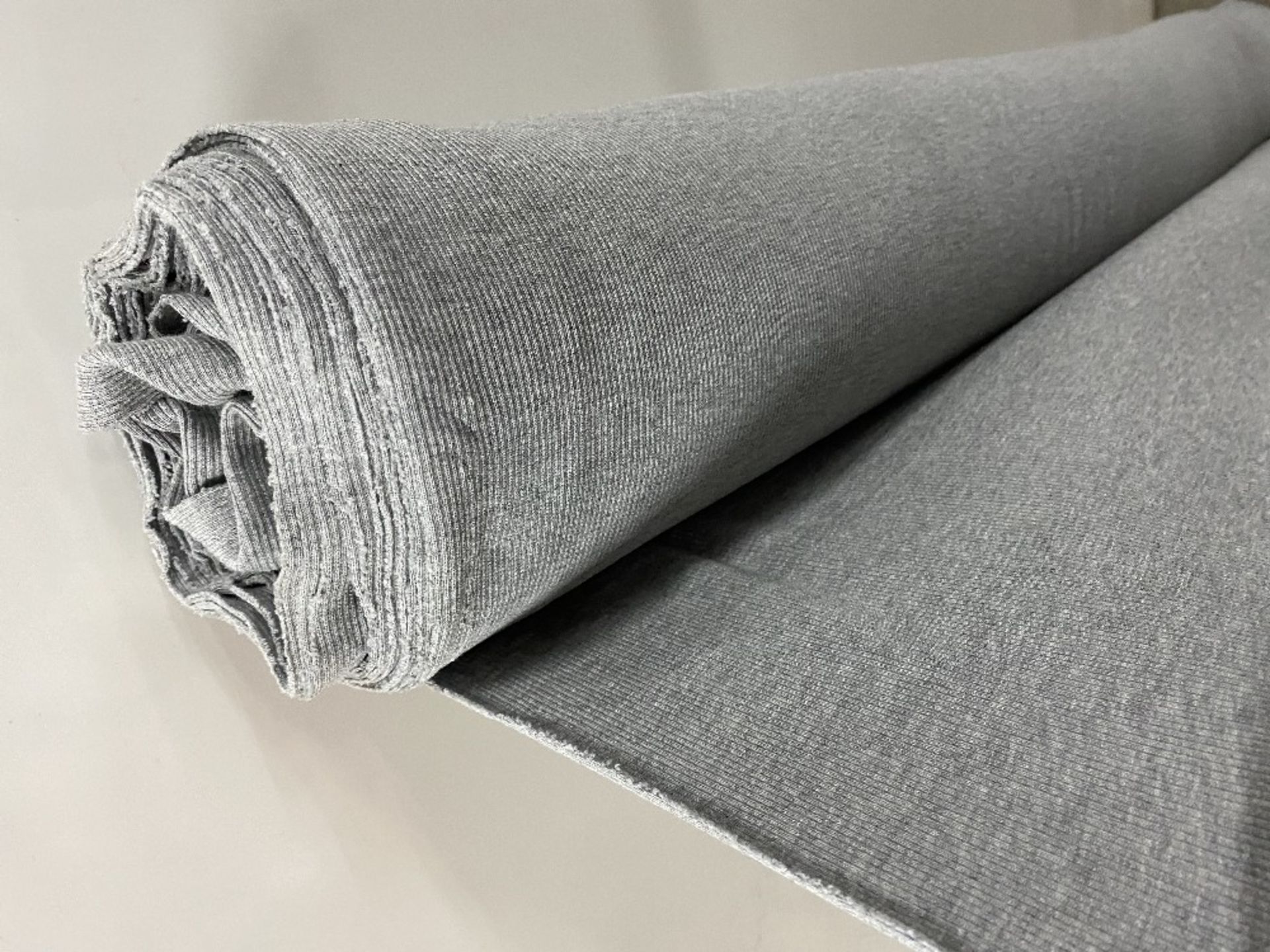 Roll Of Grey Fabric - Image 2 of 2