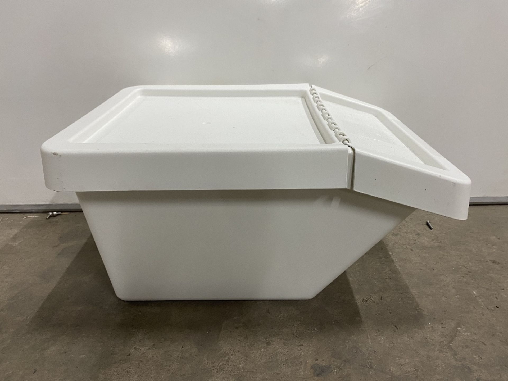 12 x 'SORTERA' Waste sorting bin with lid, white - Image 2 of 4